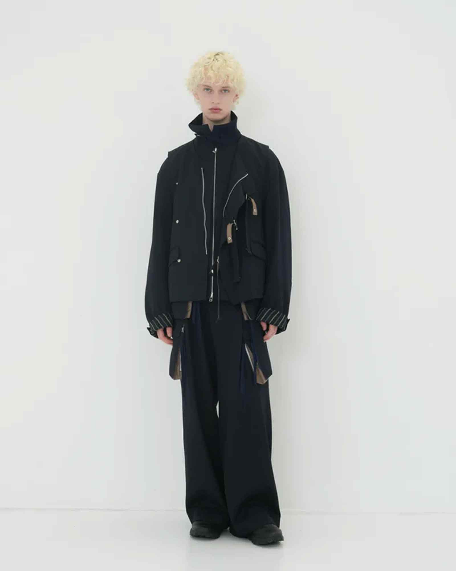 Tamme・タム - スラックス COMBAT SLACKS / NAVY