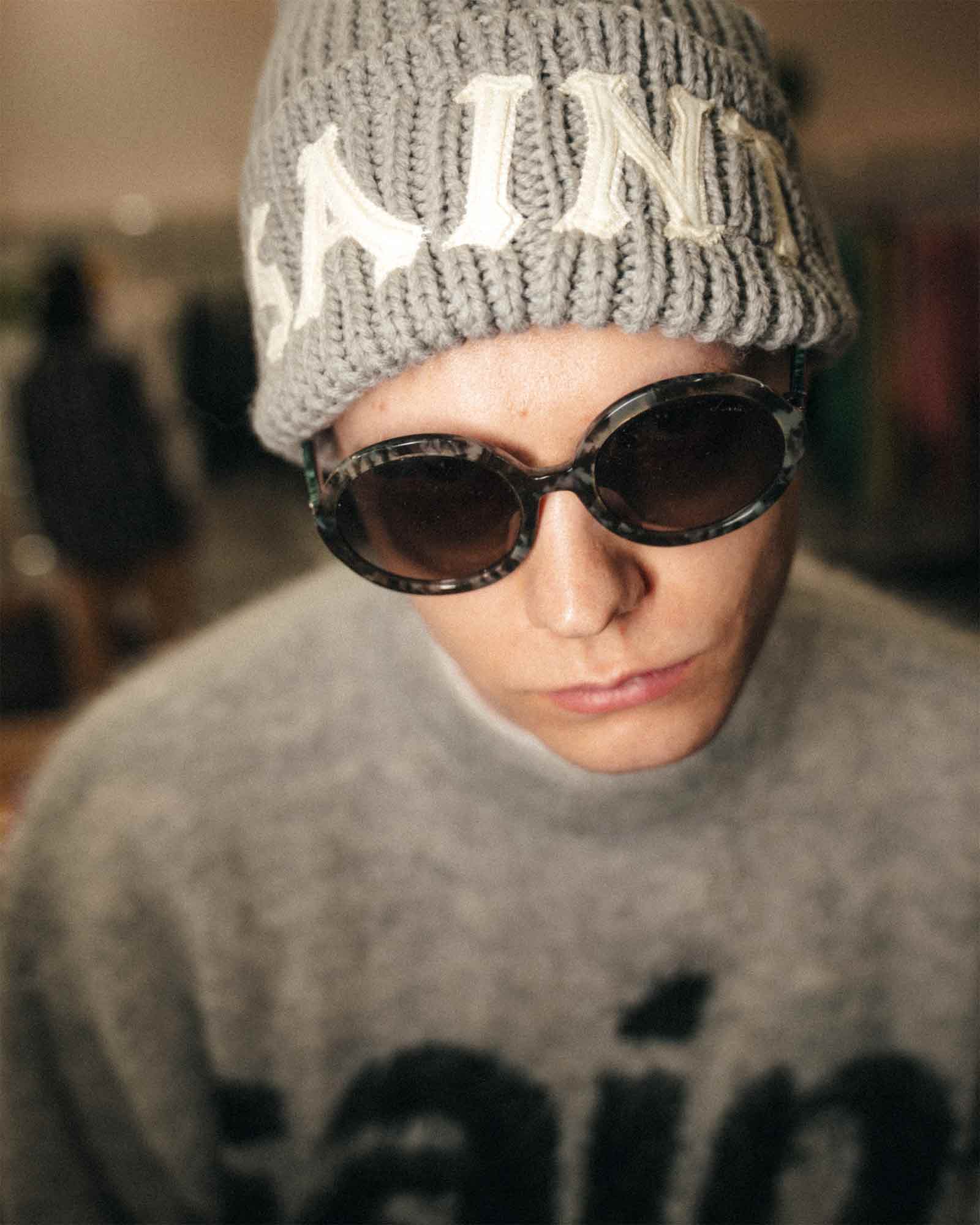 SAINT M××××××(セントマイケル) AW26 KNIT CAP/SAINT / GRAY | Detail