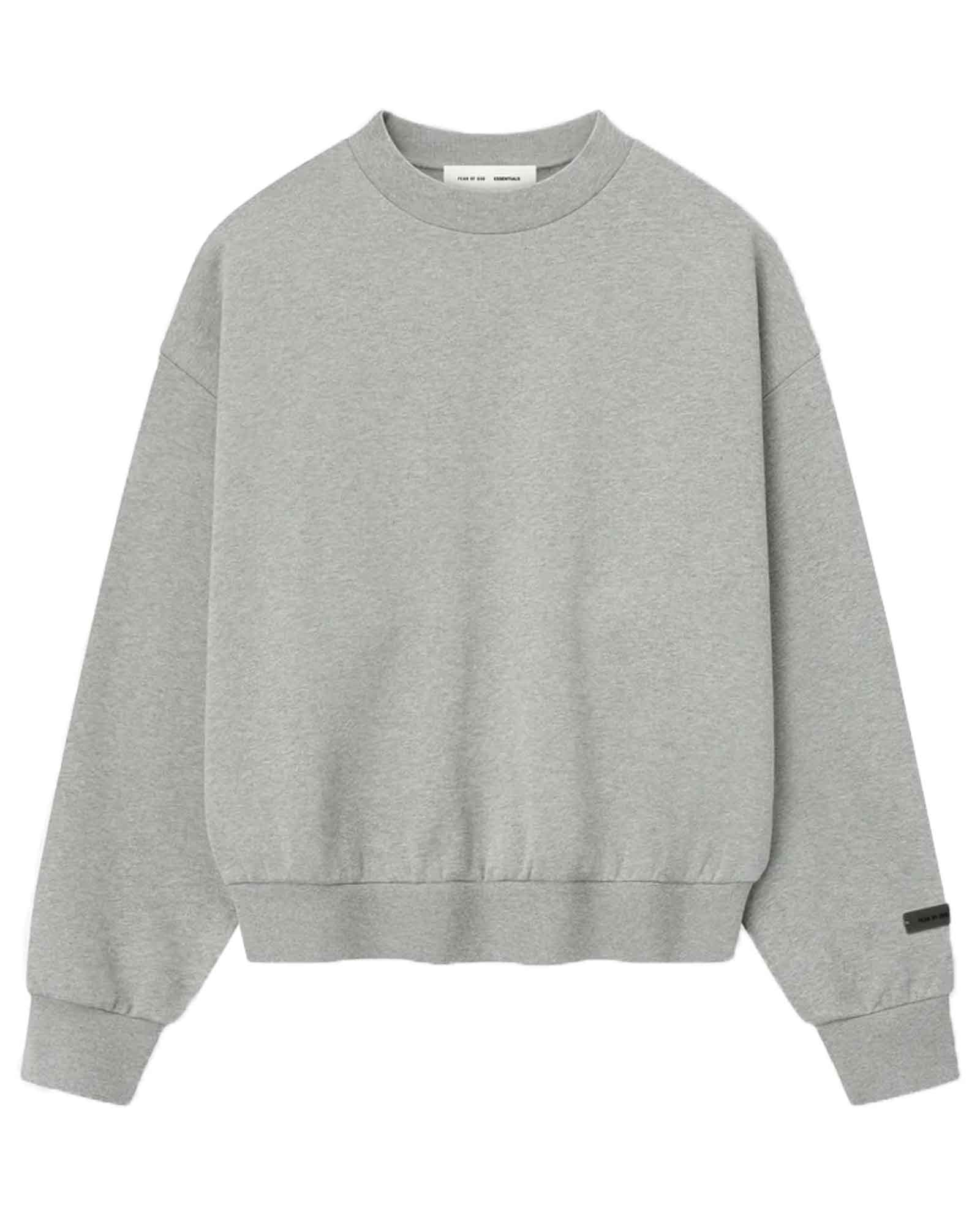 ESSENTIALS・エッセンシャルズ - スウェット CLASSIC FIT FLEECE CREWNECK  / CONCRETE HEATHER