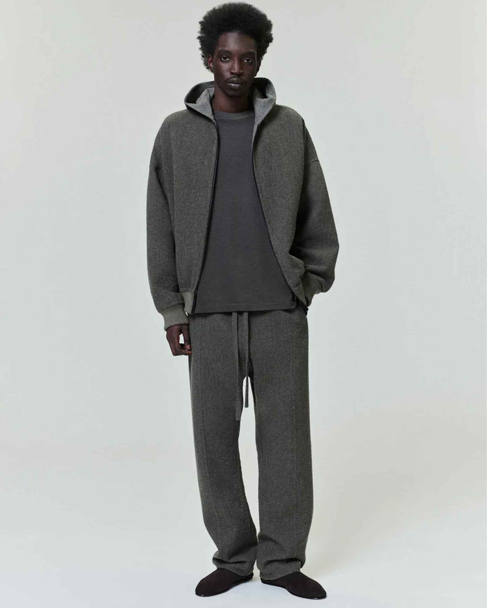 FEAR OF GOD・Fear Of got -  FULL ZIP HOODIE / OFF BLACK