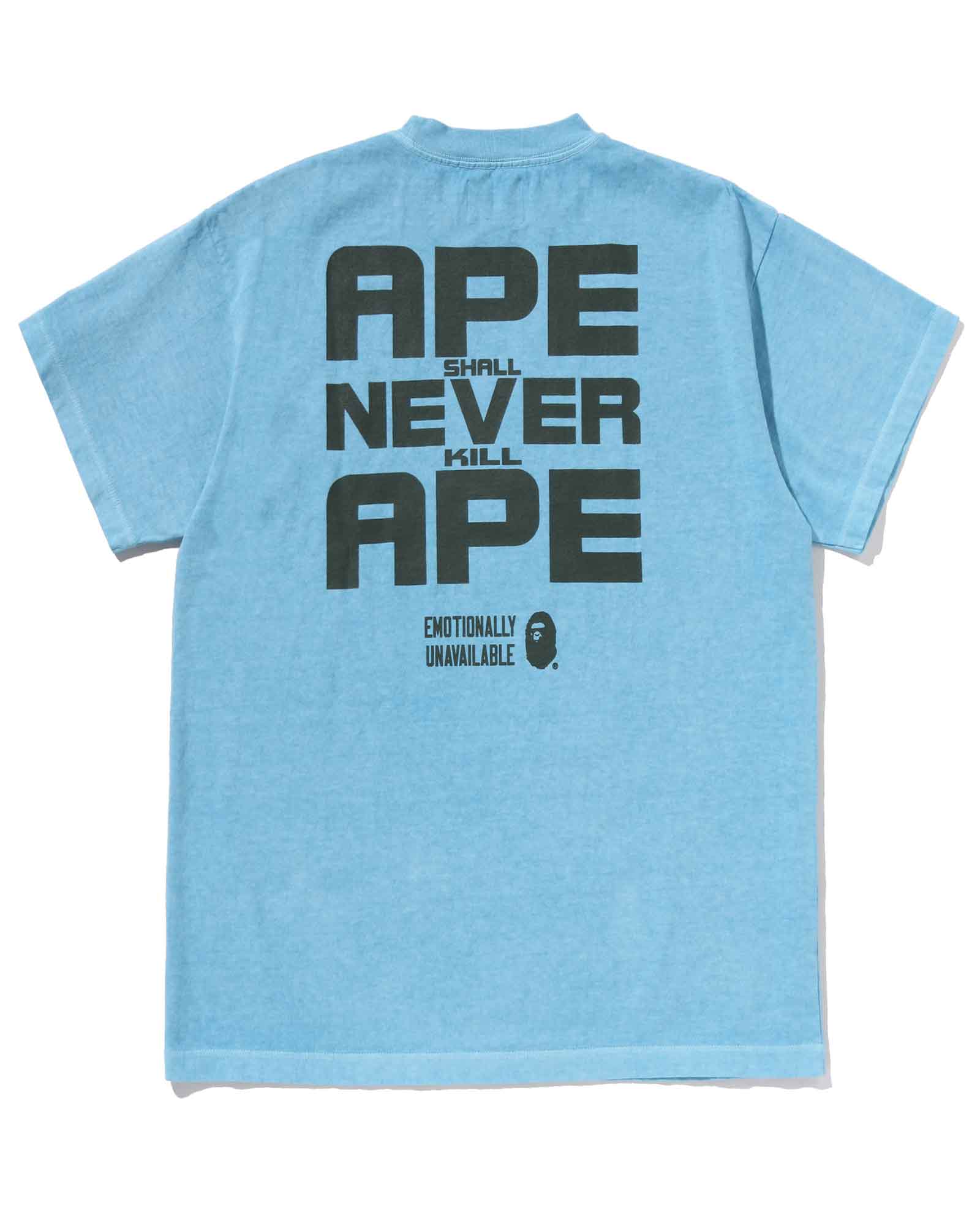 EMOTIONALLY UNAVAILABLE・エモーショナリー アンアベイラブル - Tシャツ・カットソー EU APE SS TEE  / BLUE