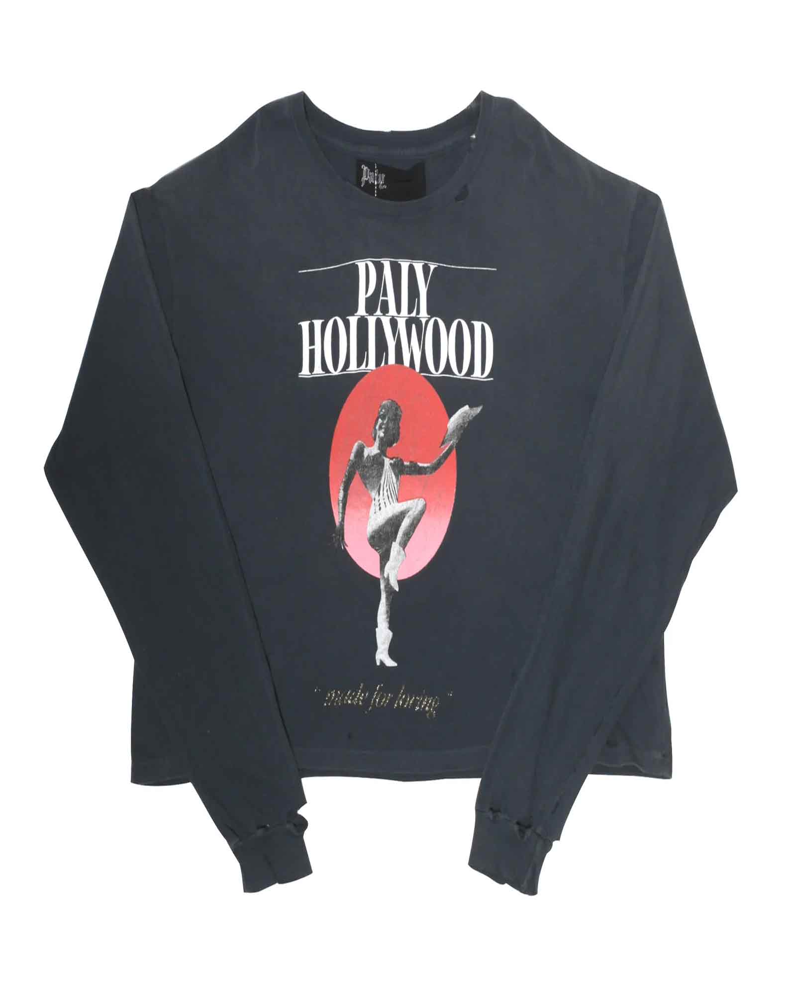 Paly Hollywood・パリー　ハリウッド - L/S Tシャツ MYRA BRECKENRIDGE L/S TEE / VINTAGE BLACK