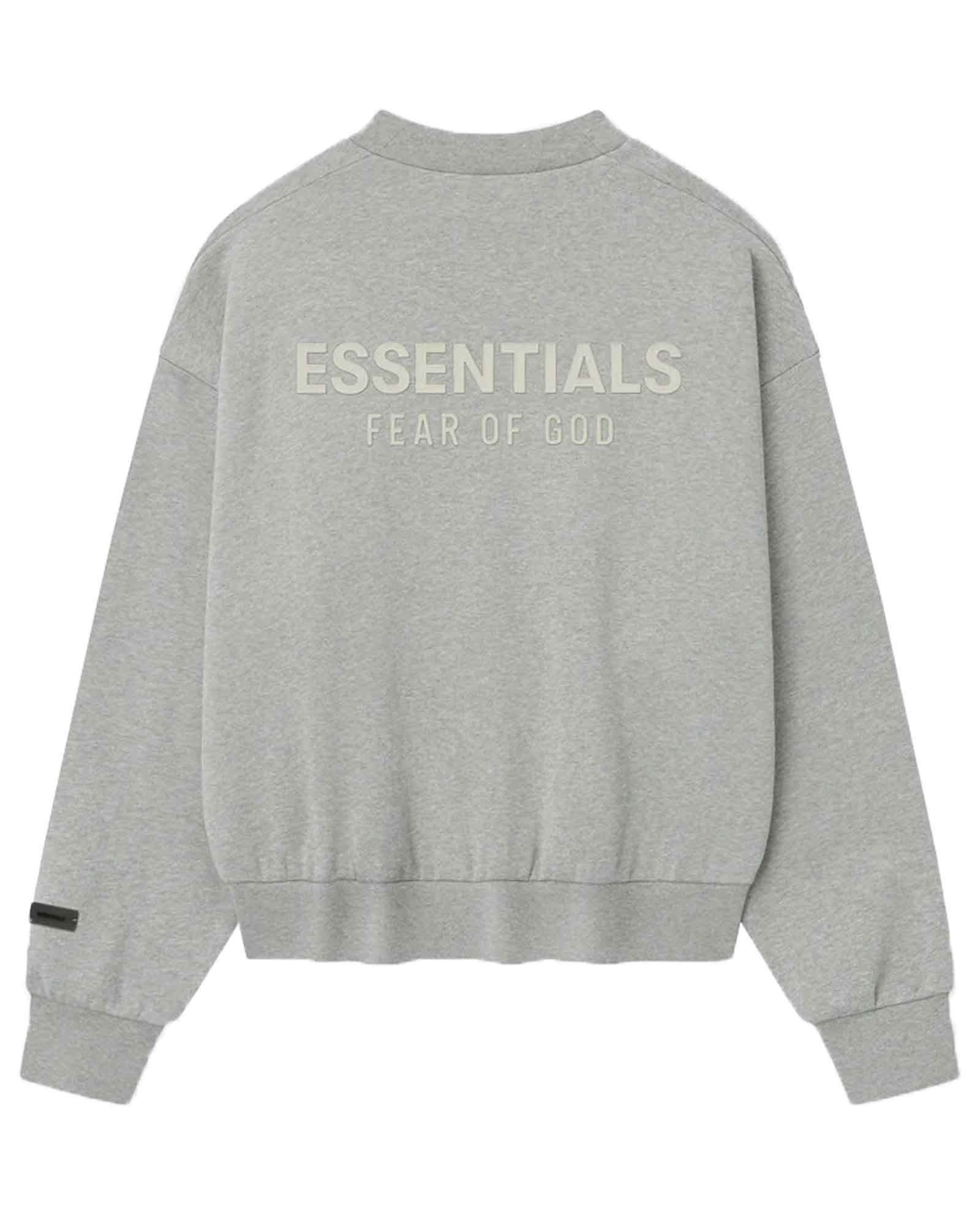 ESSENTIALS・エッセンシャルズ - スウェット CLASSIC FIT FLEECE CREWNECK  / CONCRETE HEATHER