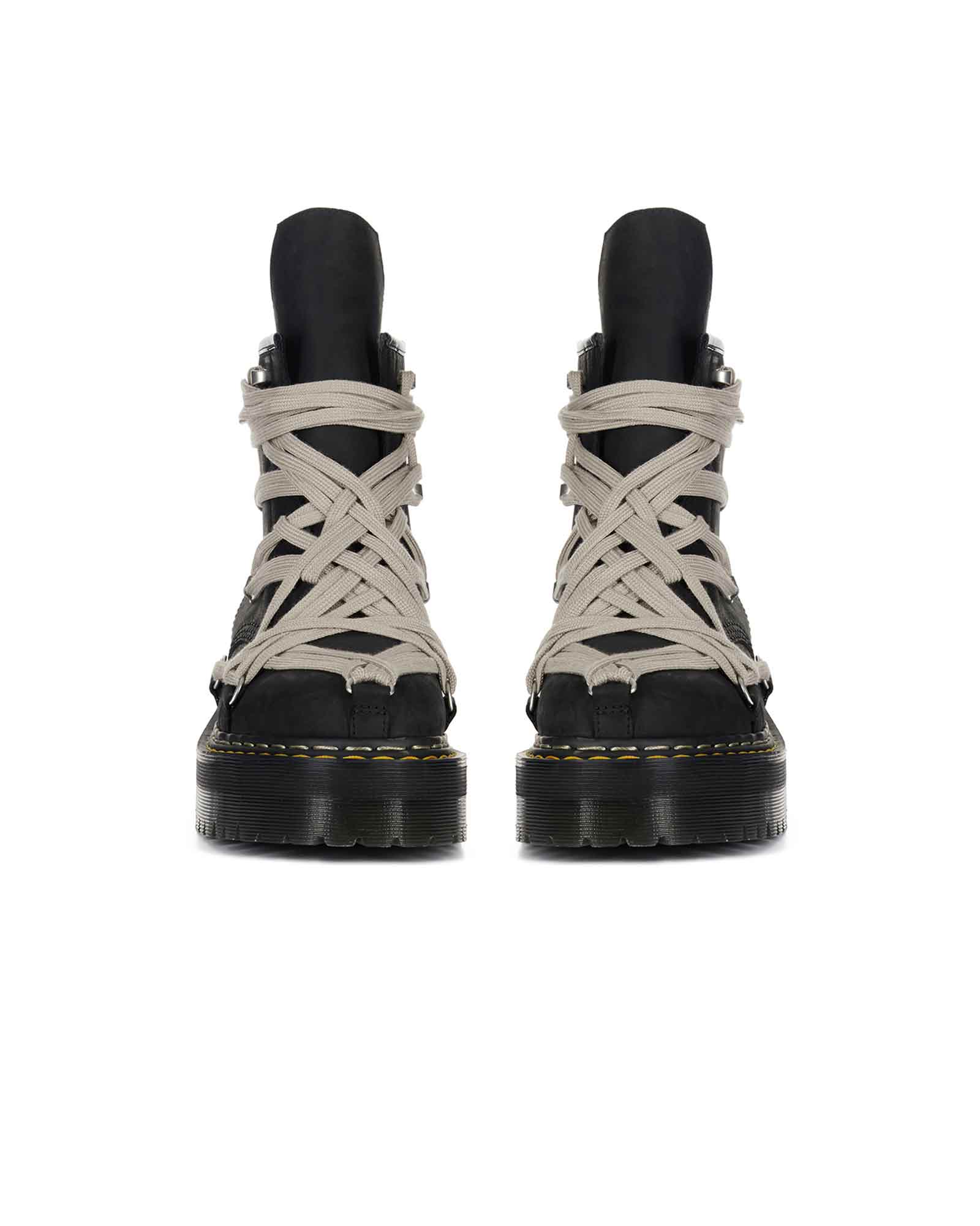 RICK OWENS・rick owens -  1460 QUAD SOLE MEGALACE® BOOT / BLACK