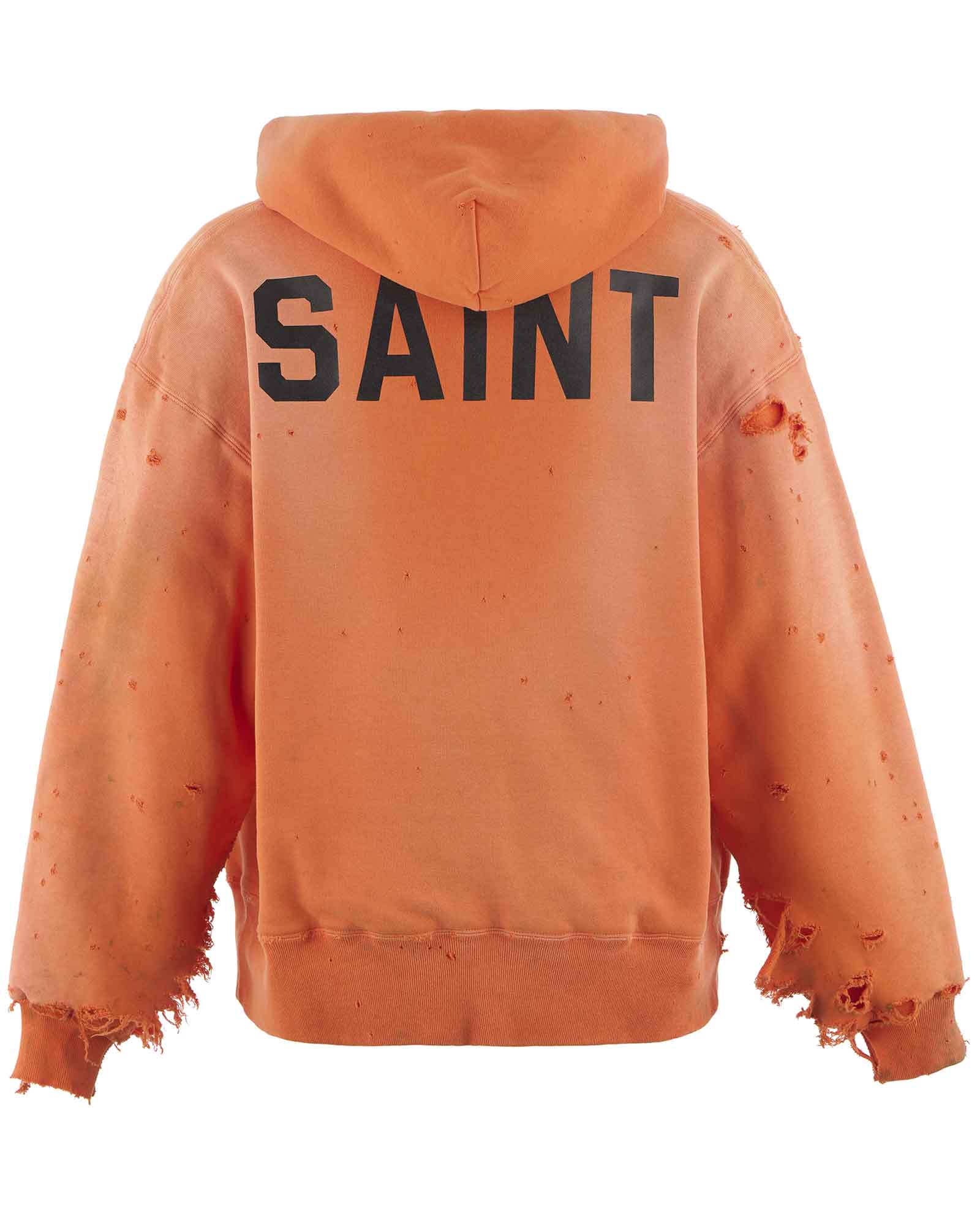 ©SAINT M××××××・セントマイケル - パーカー・フーディ BB_DBL FACE HOODIE/SAINT / ORANGE
