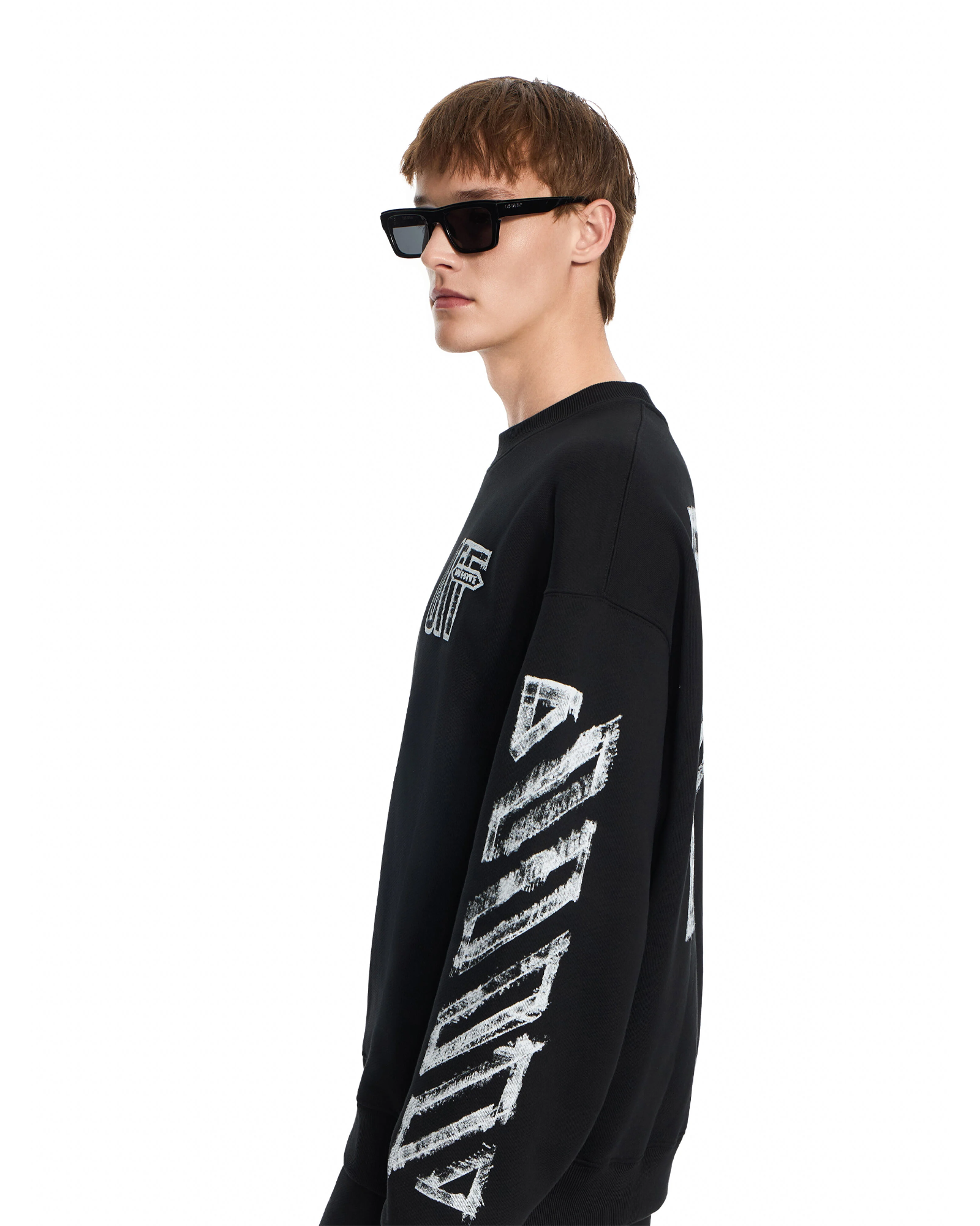 OFF-WHITE・オフホワイト - スウェット MOTION ARROW SKATE CREWNECK / BLACK