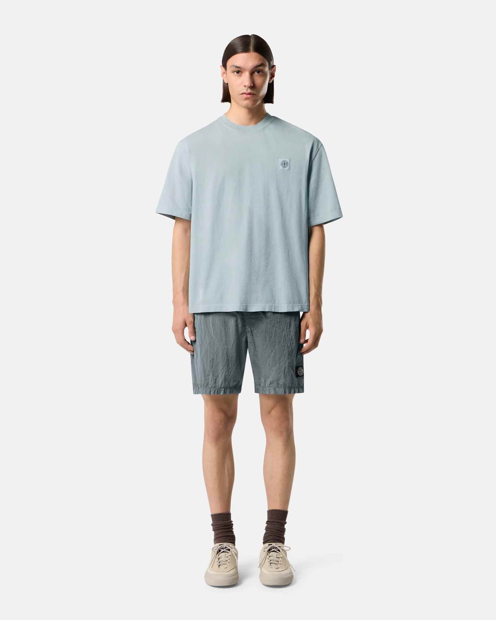 STONE ISLAND・ストーンアイランド - Tシャツ・カットソー "SS T-SHIRT 26AW-2100030" / ASH GREY