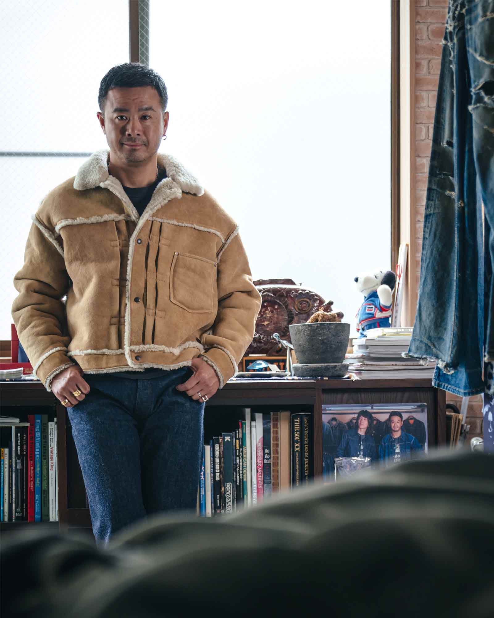 ©SAINT M××××××・saint michael -  BB_MOUTON JACKET/MOUTON / BEIGE