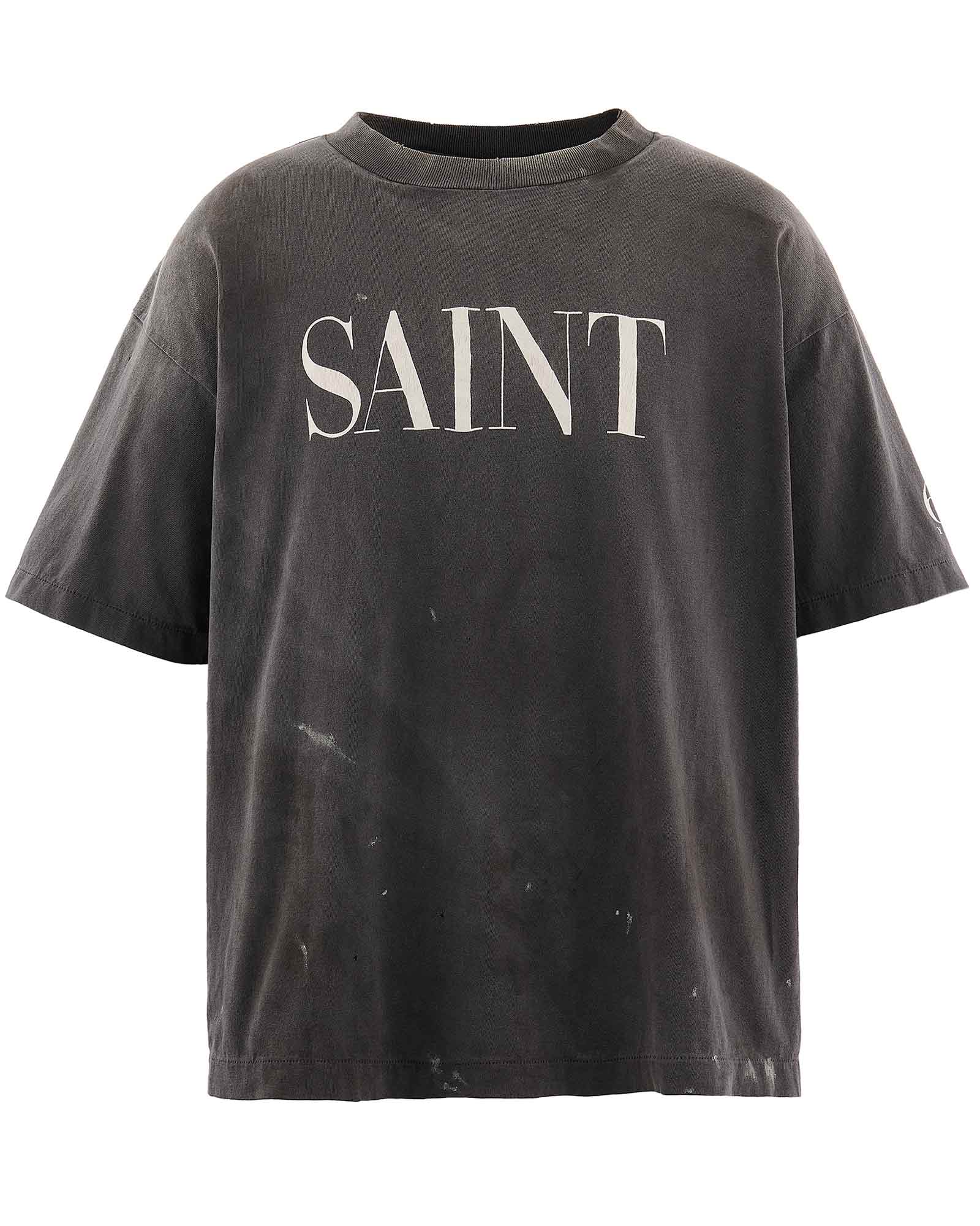 SS T-SHIRT/SAINT 666 / BLACK