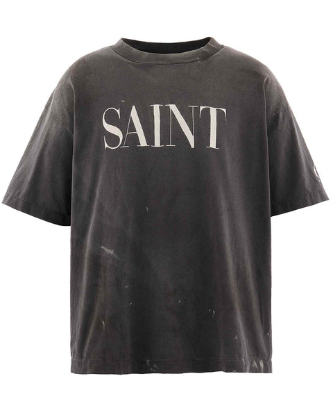 SAINT M×××××× (セントマイケル) SS26 SS T-SHIRT/SAINT 666/BLACK