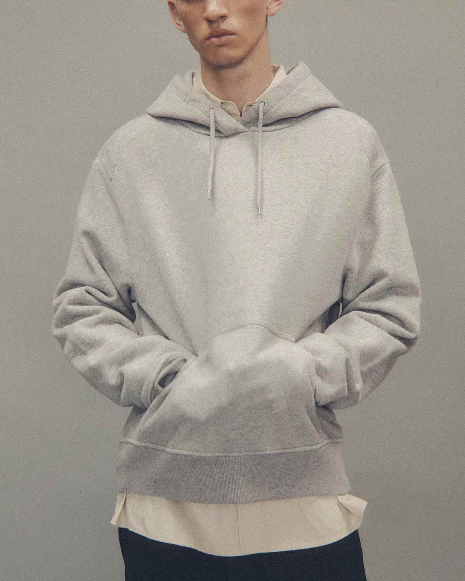 Entire studios・entire studio -  STANDARD HOOD / GREY MARLE