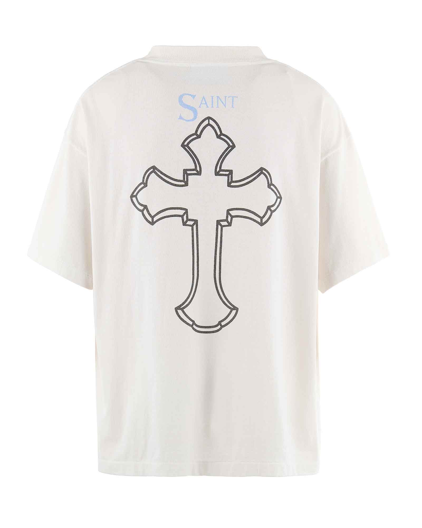 ©SAINT M××××××・セントマイケル - Tシャツ・カットソー 2PC_SS TEE / WHITE