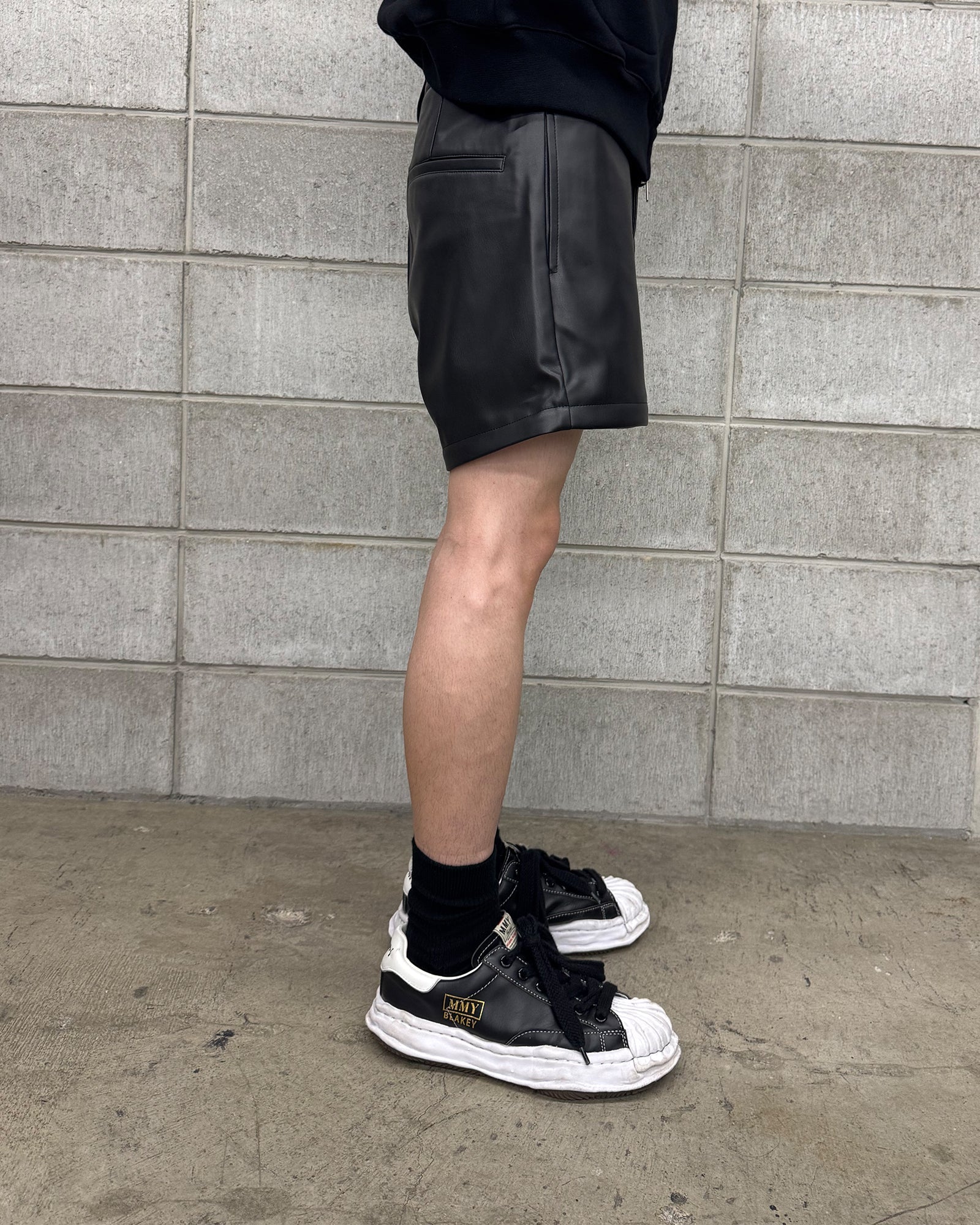 SHERMER × 3 WAY DENIM PANTS / BLACK