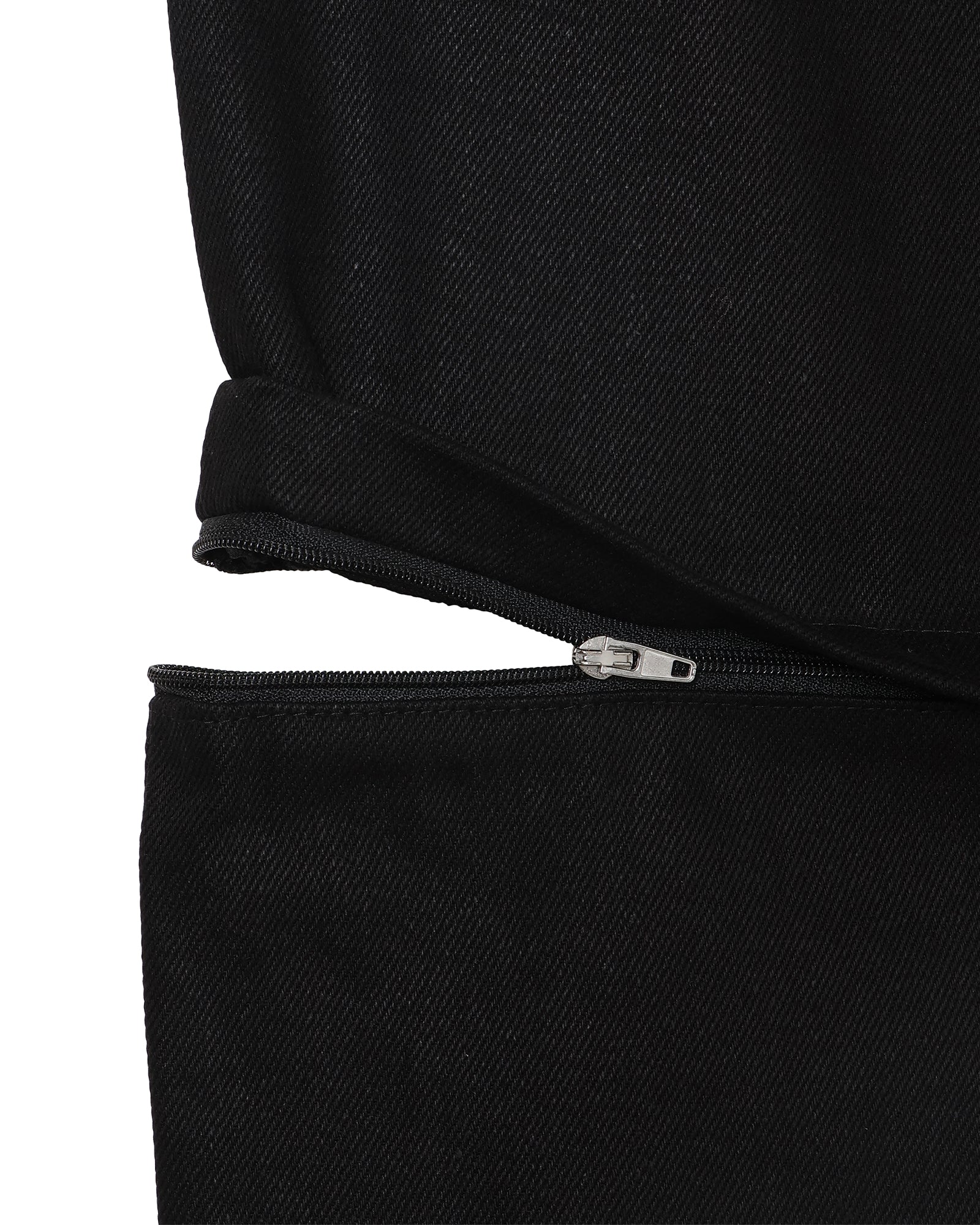 SHERMER × 3 WAY DENIM PANTS / BLACK