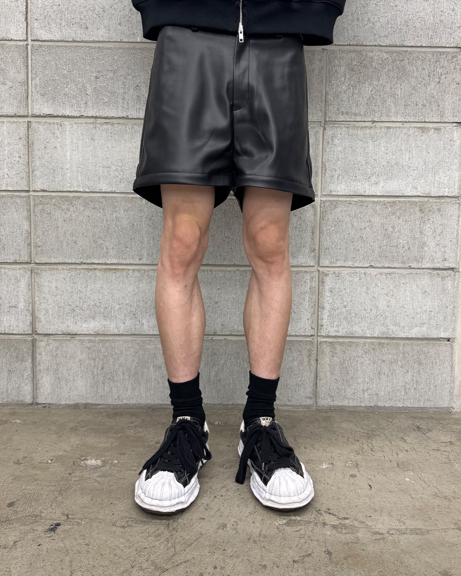 SHERMER × 3 WAY DENIM PANTS / BLACK