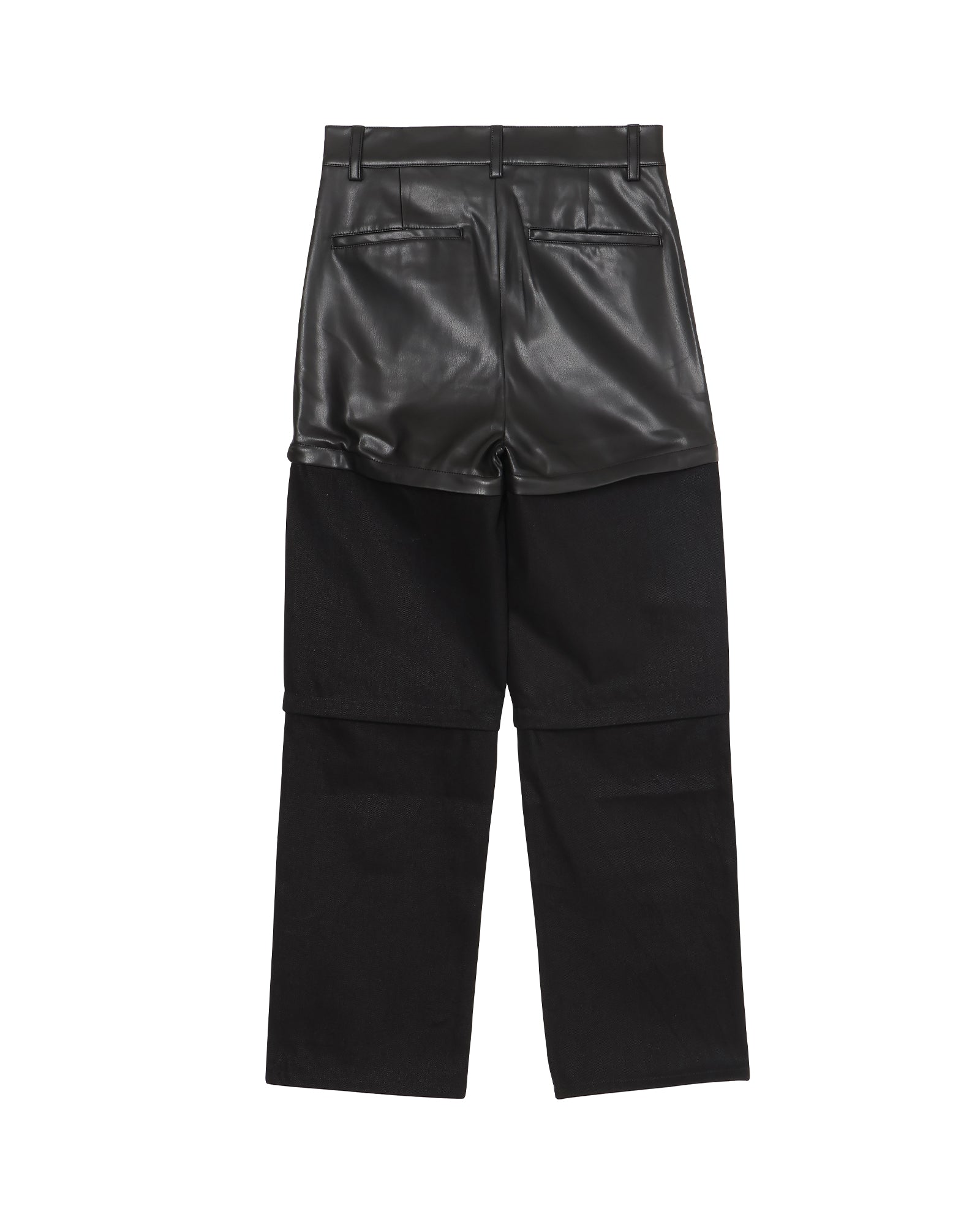 SHERMER × 3 WAY DENIM PANTS / BLACK
