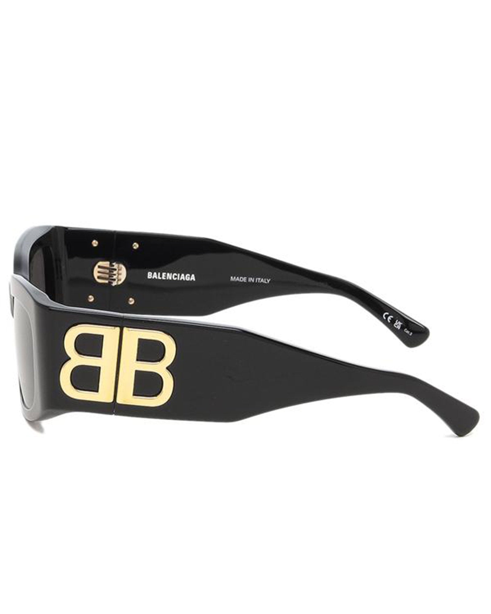 BALENCIAGA -EYEWEAR-・バレンシアガ - サングラス BALENCIAGA SUNGLASSES / 2(BLK/GOLD)