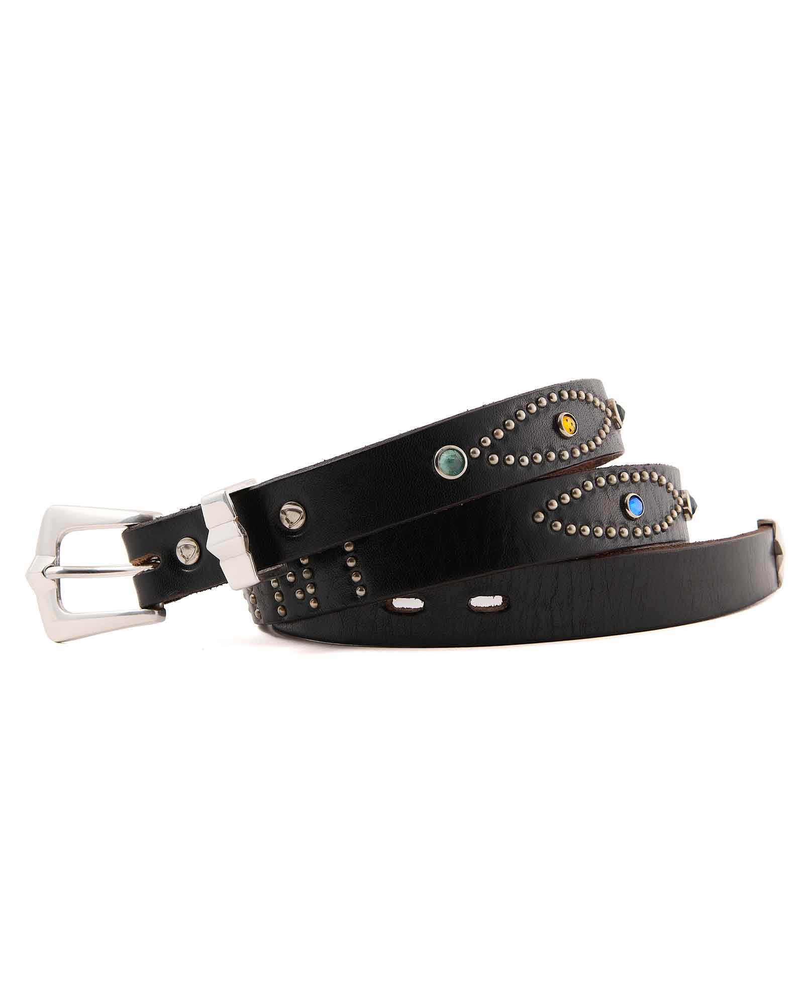 HTC_BELT NARROW/RINBOW / BLACK