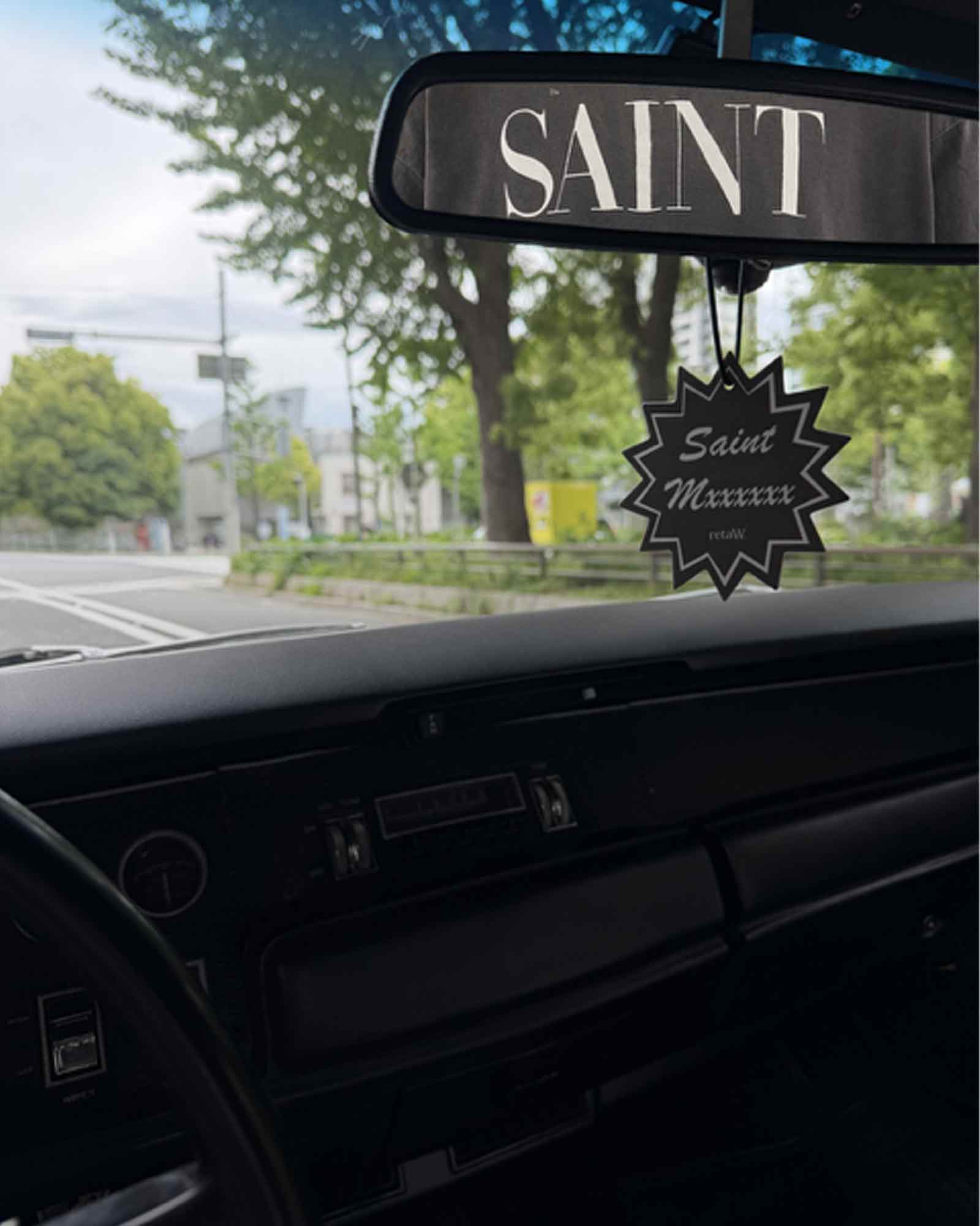 ©SAINT M××××××・圣迈克尔 -  retaW_FRAGRANCE CAR TAG / BLACK