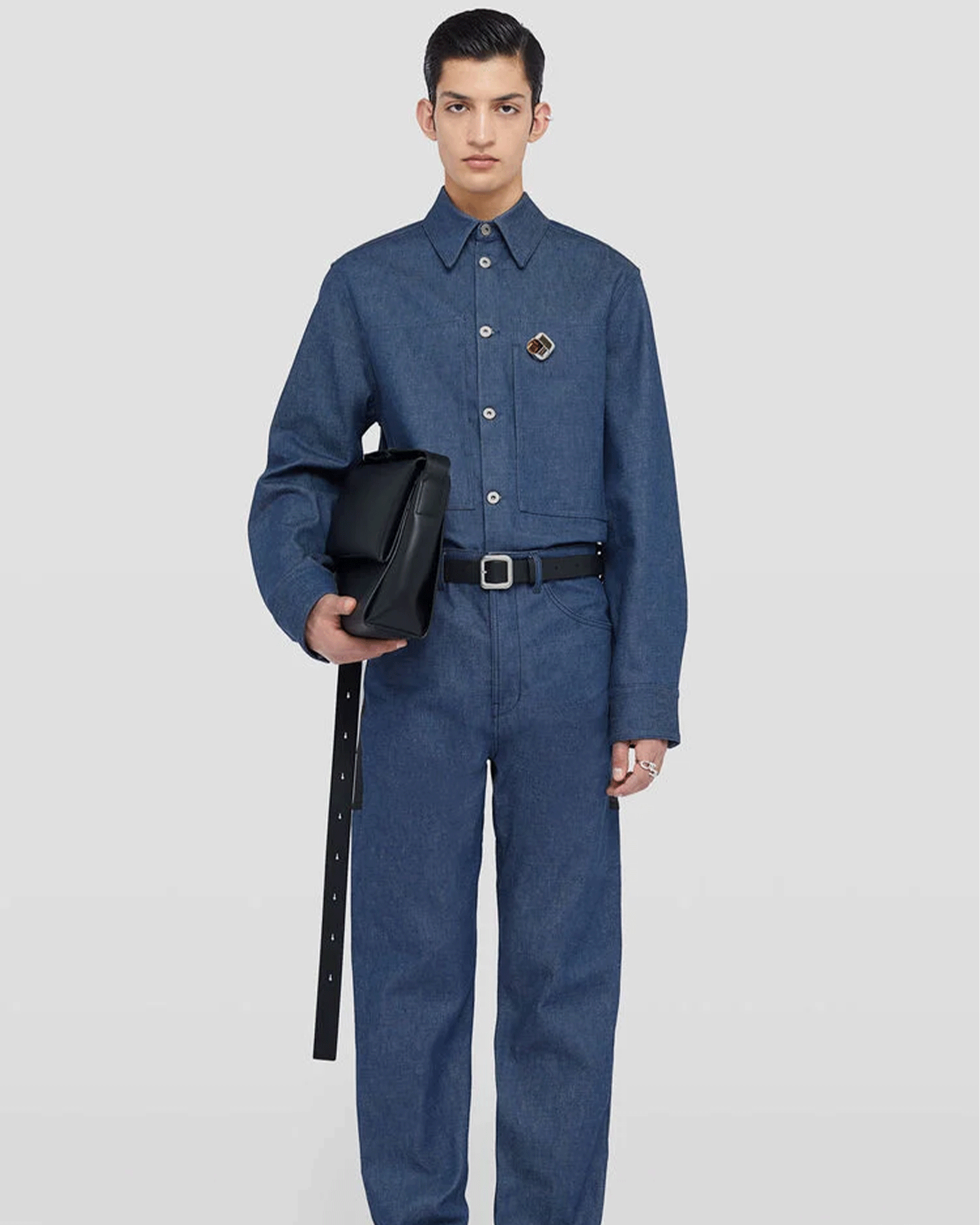 JIL SANDER (ジルサンダー) OUTER SHIRT 17 WL / DENIM | Detail JIL SANDER (ジルサンダー) OUTER SHIRT 17 WL / DENIM | Detail