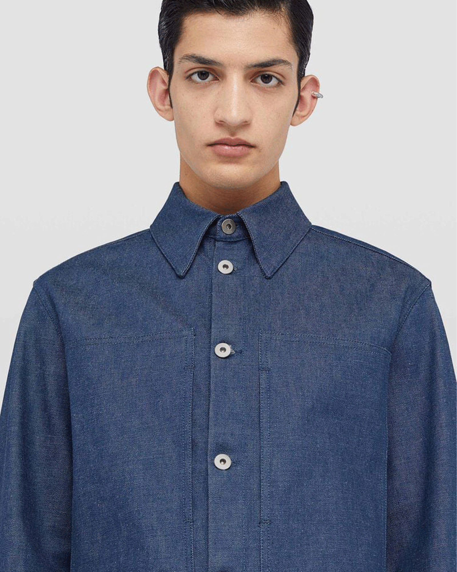 JIL SANDER (ジルサンダー) OUTER SHIRT 17 WL / DENIM | Detail JIL SANDER (ジルサンダー) OUTER SHIRT 17 WL / DENIM | Detail