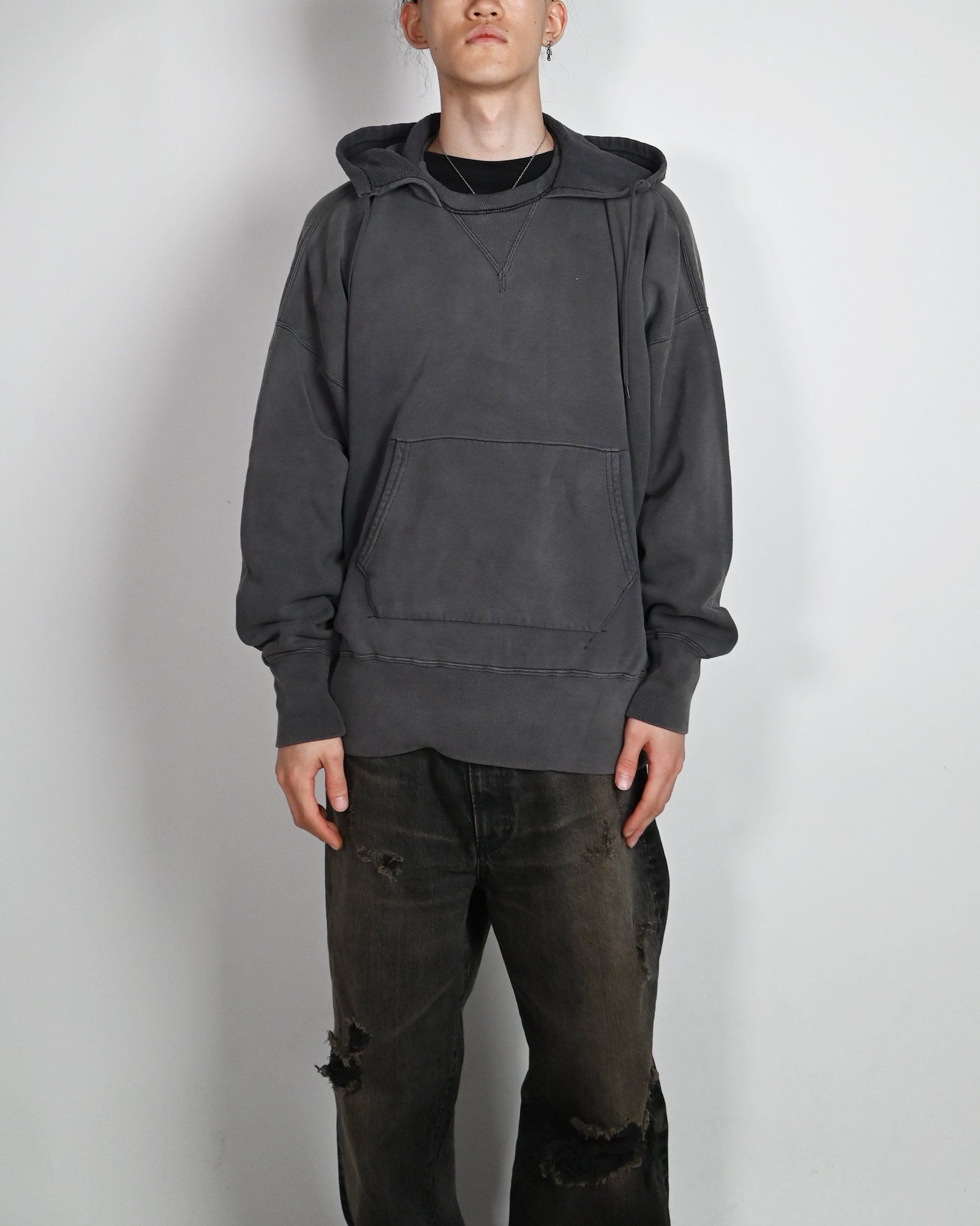 ©SAINT M××××××・セントマイケル - パーカー・フーディ BB_AFTER HOODED HOODIE/V / BLACK