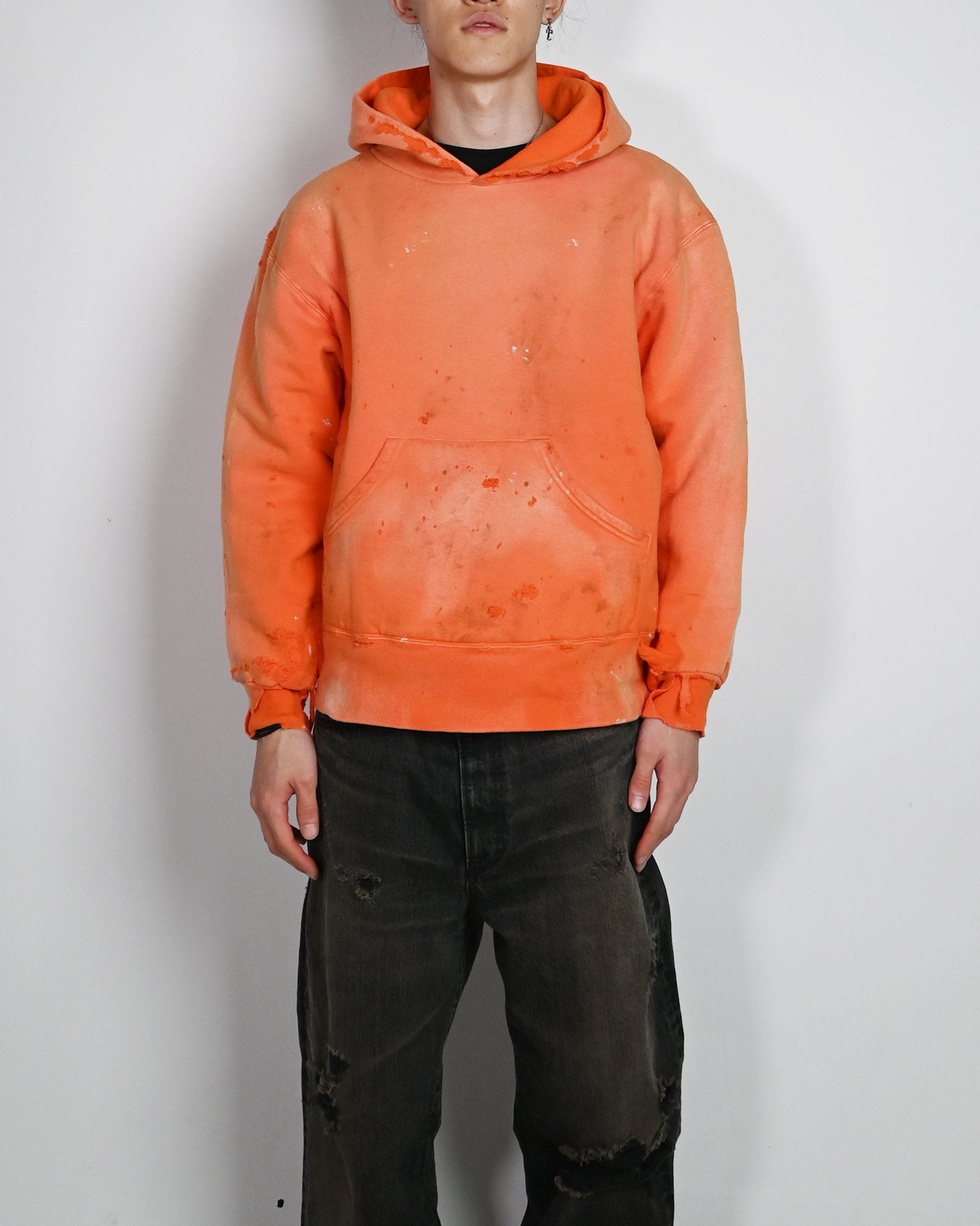 ©SAINT M××××××・セントマイケル - パーカー・フーディ BB_DBL FACE HOODIE/SAINT / ORANGE