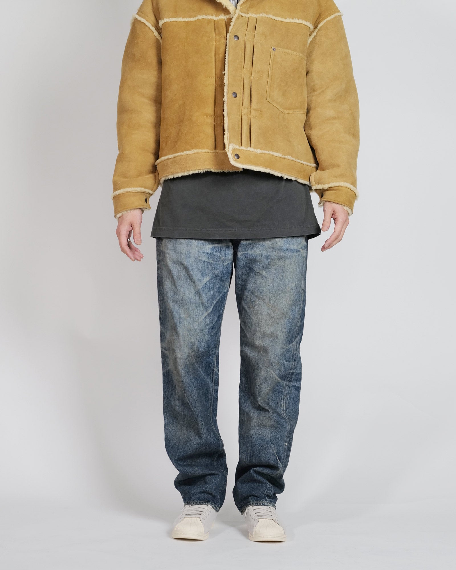 ©SAINT M××××××・セントマイケル - デニムパンツ BB_DENIM PNT/5PKTS DAMAGE / BLUE