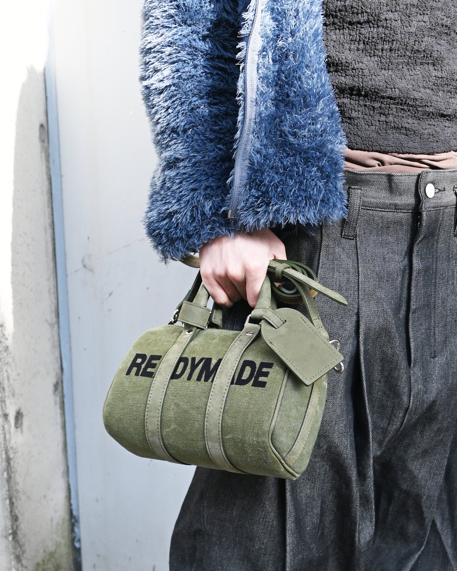 READYMADE・レディメイド - ショルダーバッグ OVER NIGHT BAG NANO / KHAKI