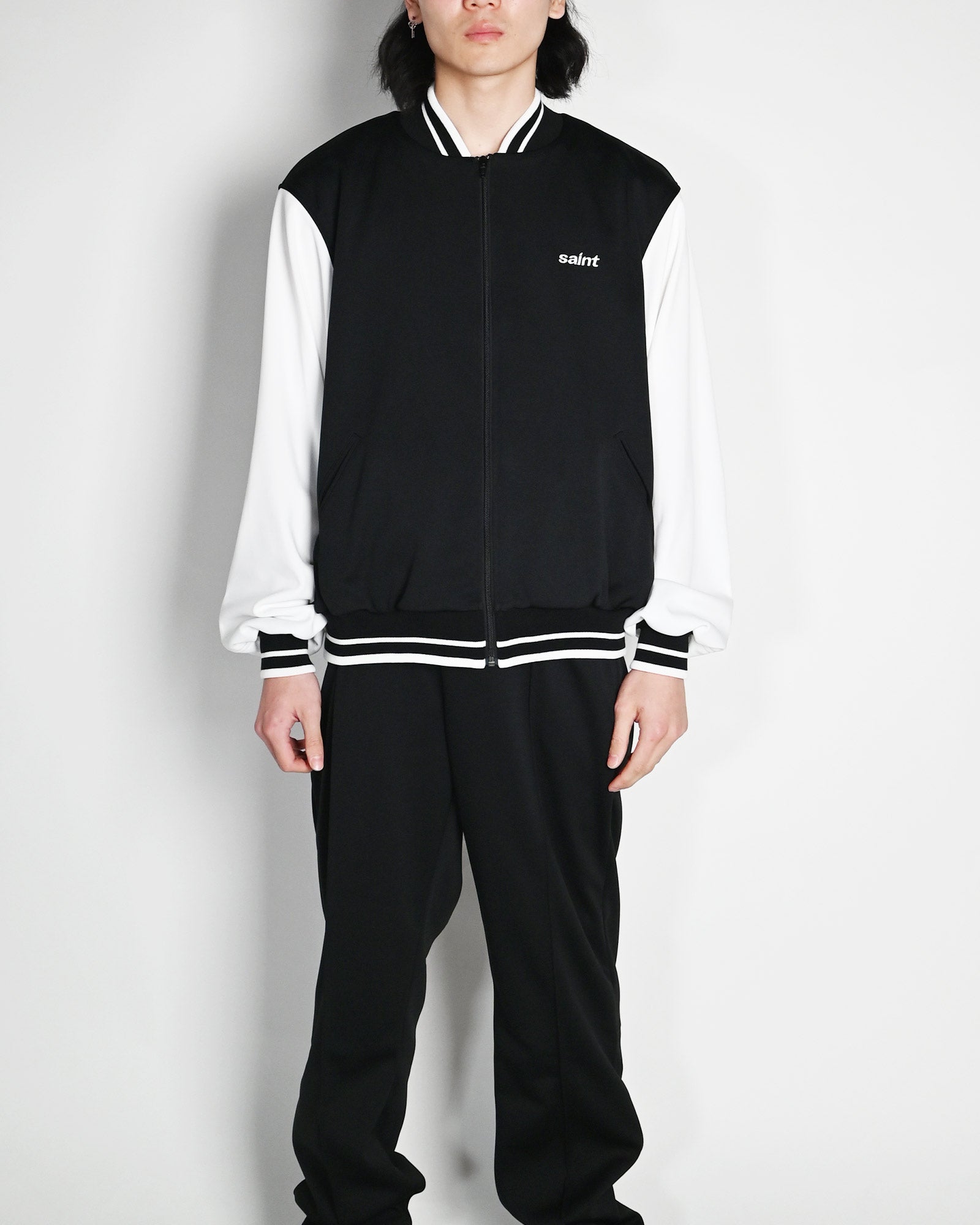 ©SAINT M××××××・セントマイケル - ジャケット TRACK JACKET/SAINT / BLACK