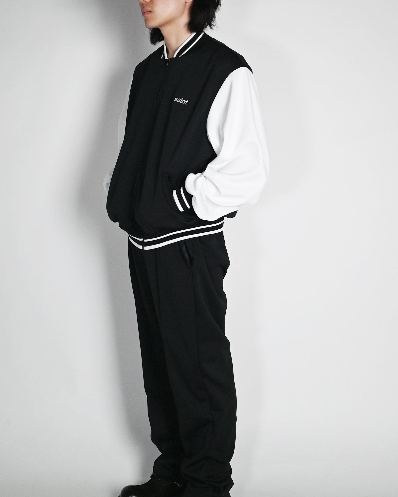 ©SAINT M××××××・セントマイケル - ジャケット TRACK JACKET/SAINT / BLACK