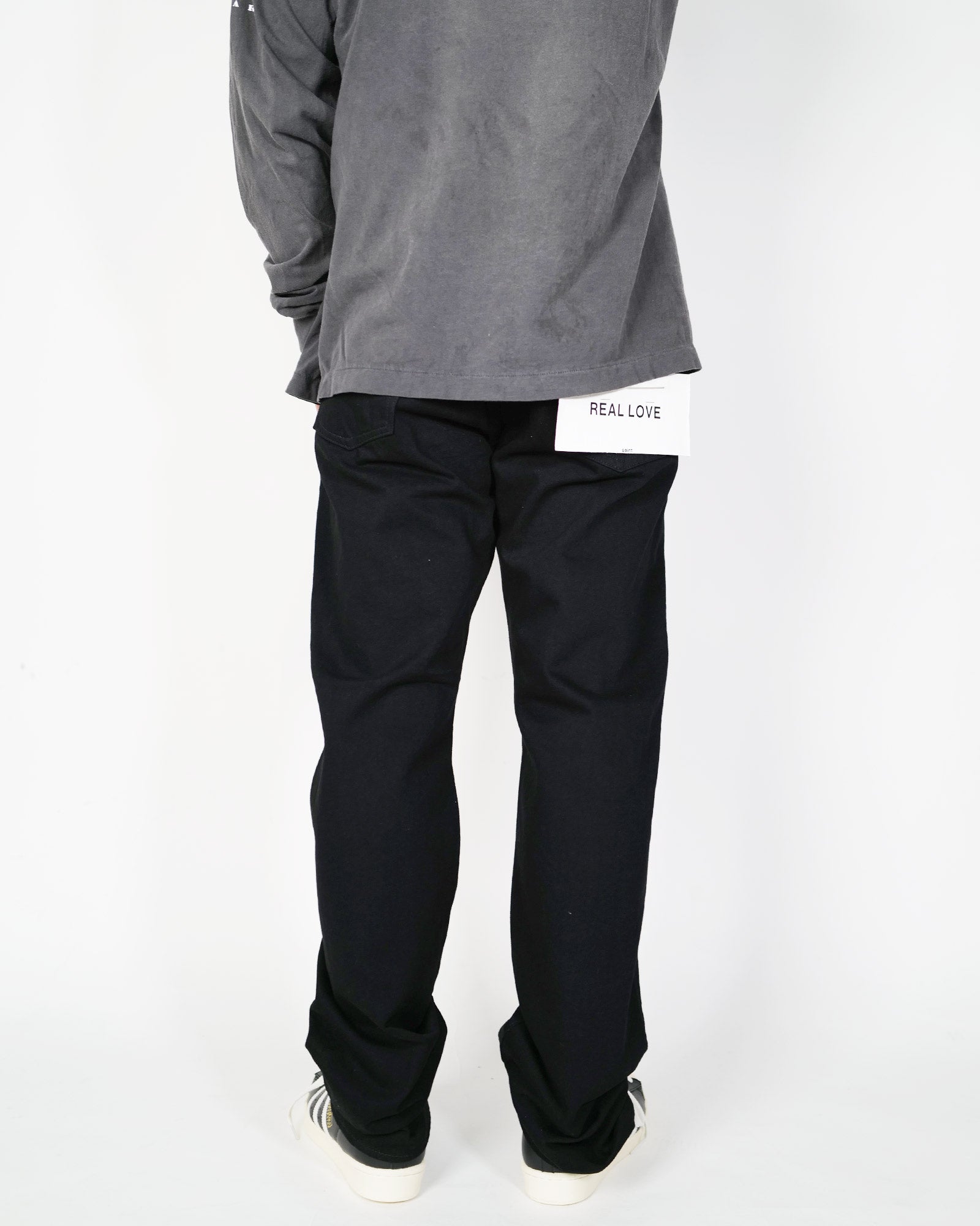 ©SAINT M××××××・セントマイケル - デニムパンツ BLACK DENIM PANTS/STRAIGHT / BLACK