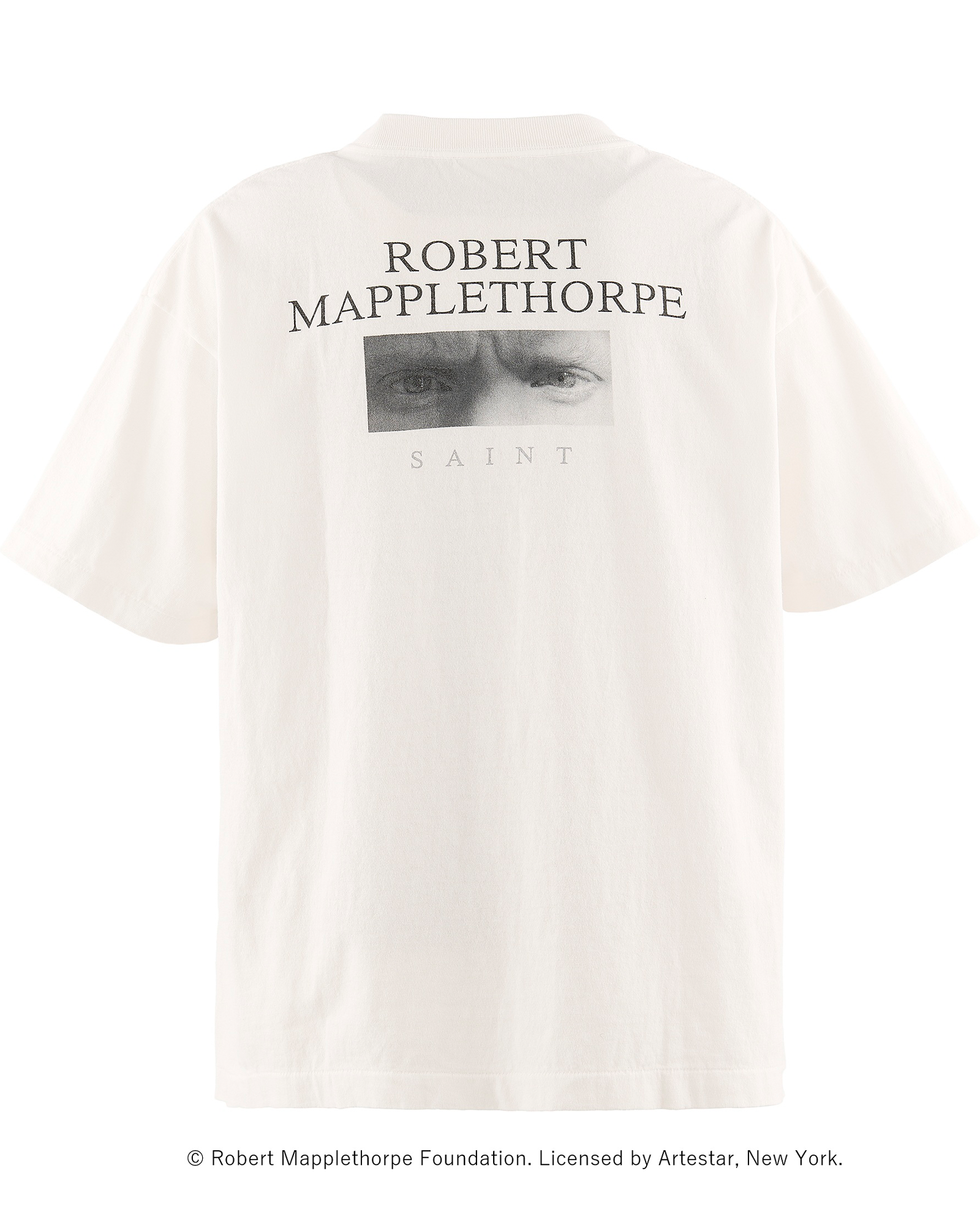 ©SAINT M××××××・セントマイケル - Tシャツ・カットソー MT_SS T-SHIRT/CALLA LILY / WHITE