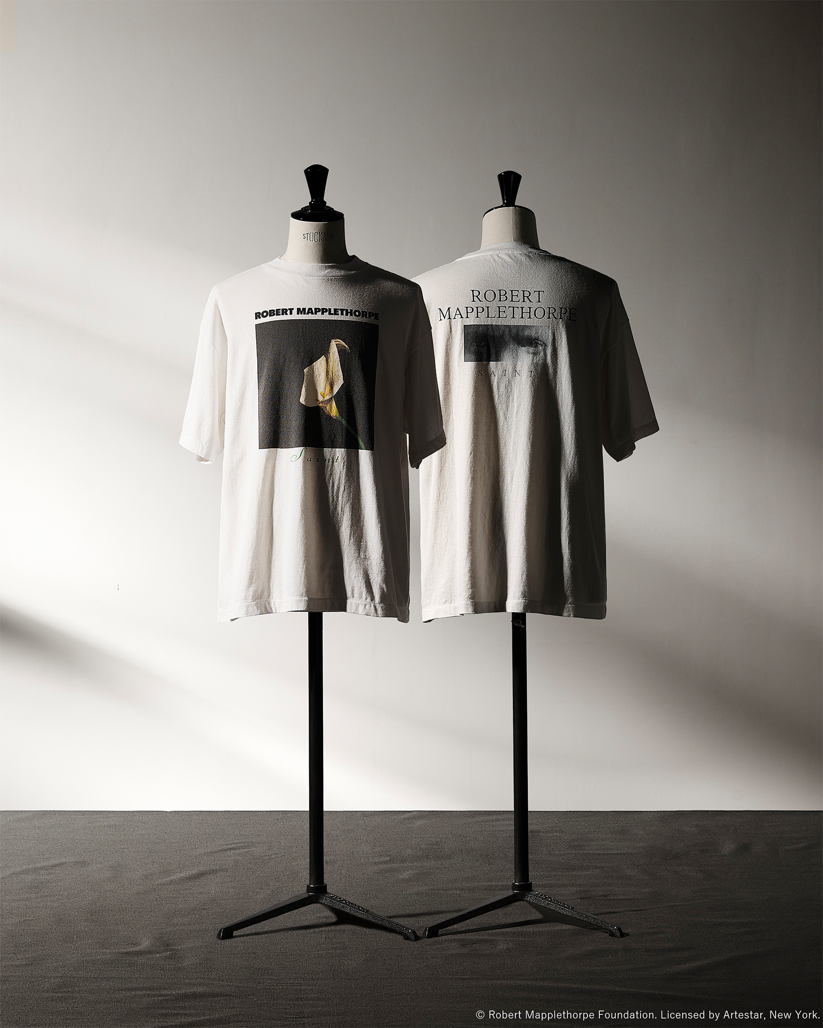 ©SAINT M××××××・セントマイケル - Tシャツ・カットソー MT_SS T-SHIRT/CALLA LILY / WHITE