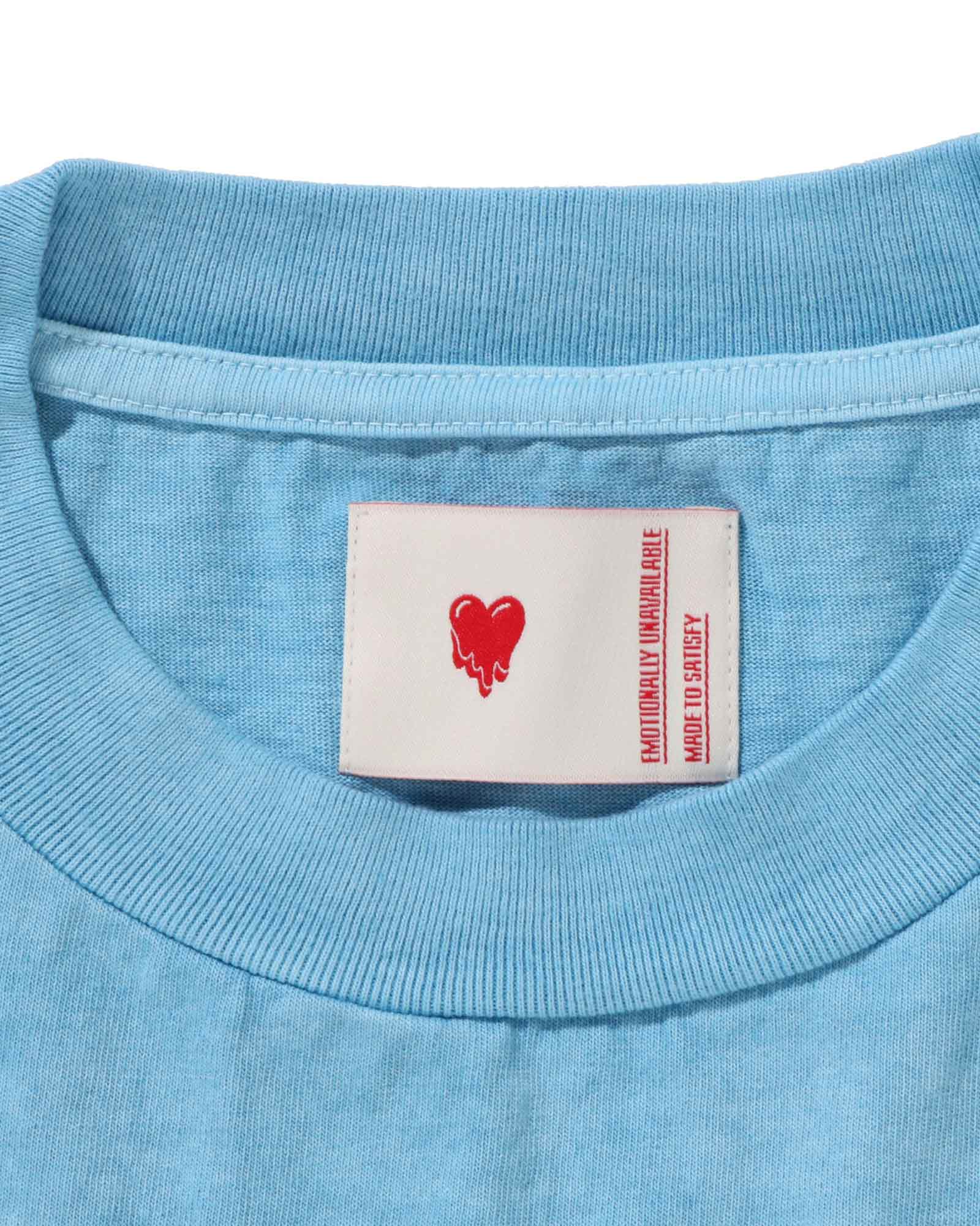 EMOTIONALLY UNAVAILABLE・エモーショナリー アンアベイラブル - Tシャツ・カットソー EU APE SS TEE  / BLUE