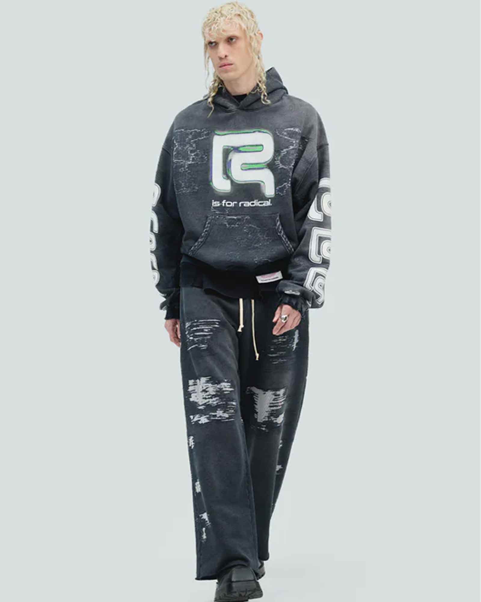 RRR123・リヴィントン ロイ レビス - パーカー・フーディ ORIGINS CVA HOODIE / BLACK