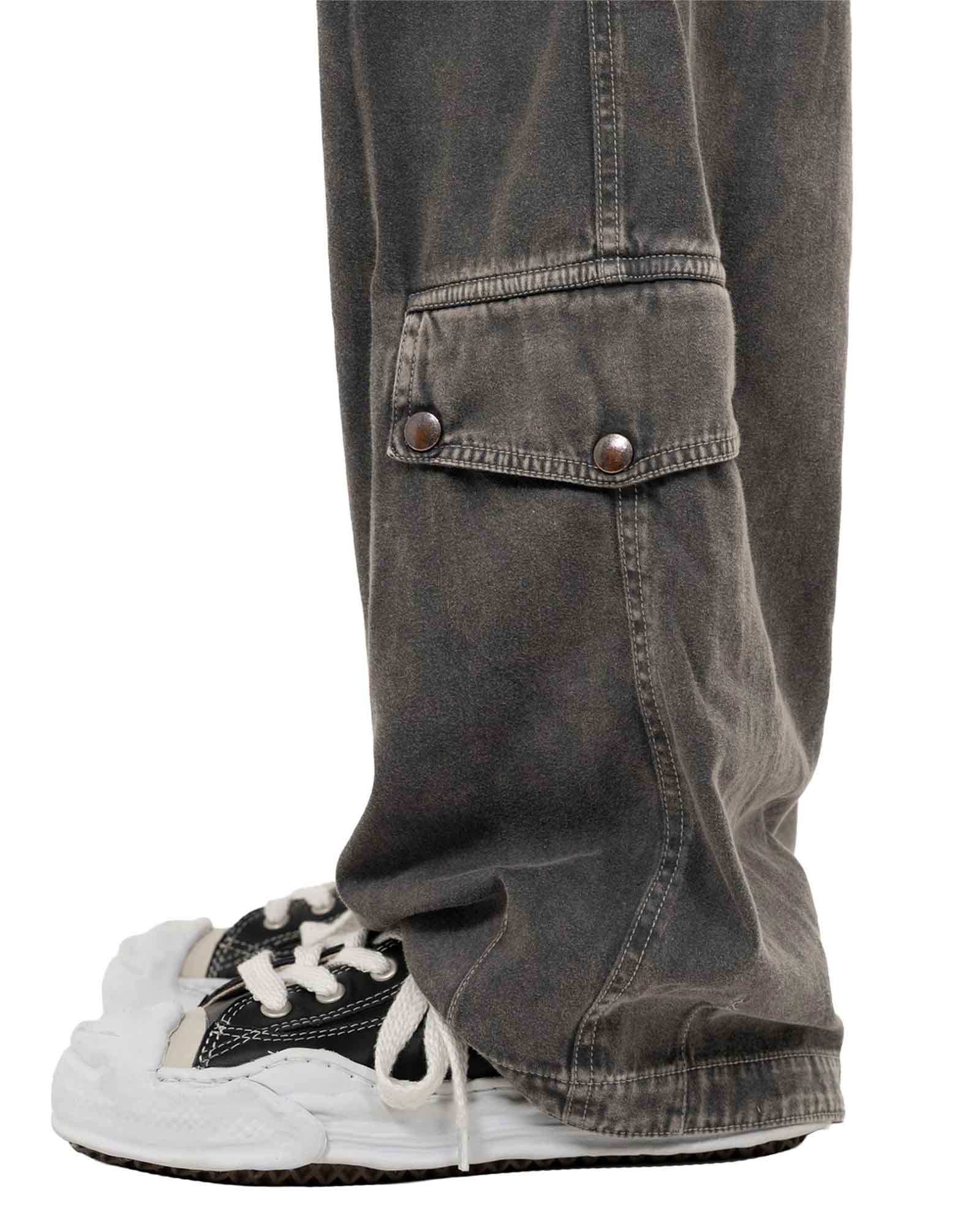 MIHARA YASUHIRO・Yasuhiro Mihara -  DISTRESSED FLIGHT PANTS / GRAY