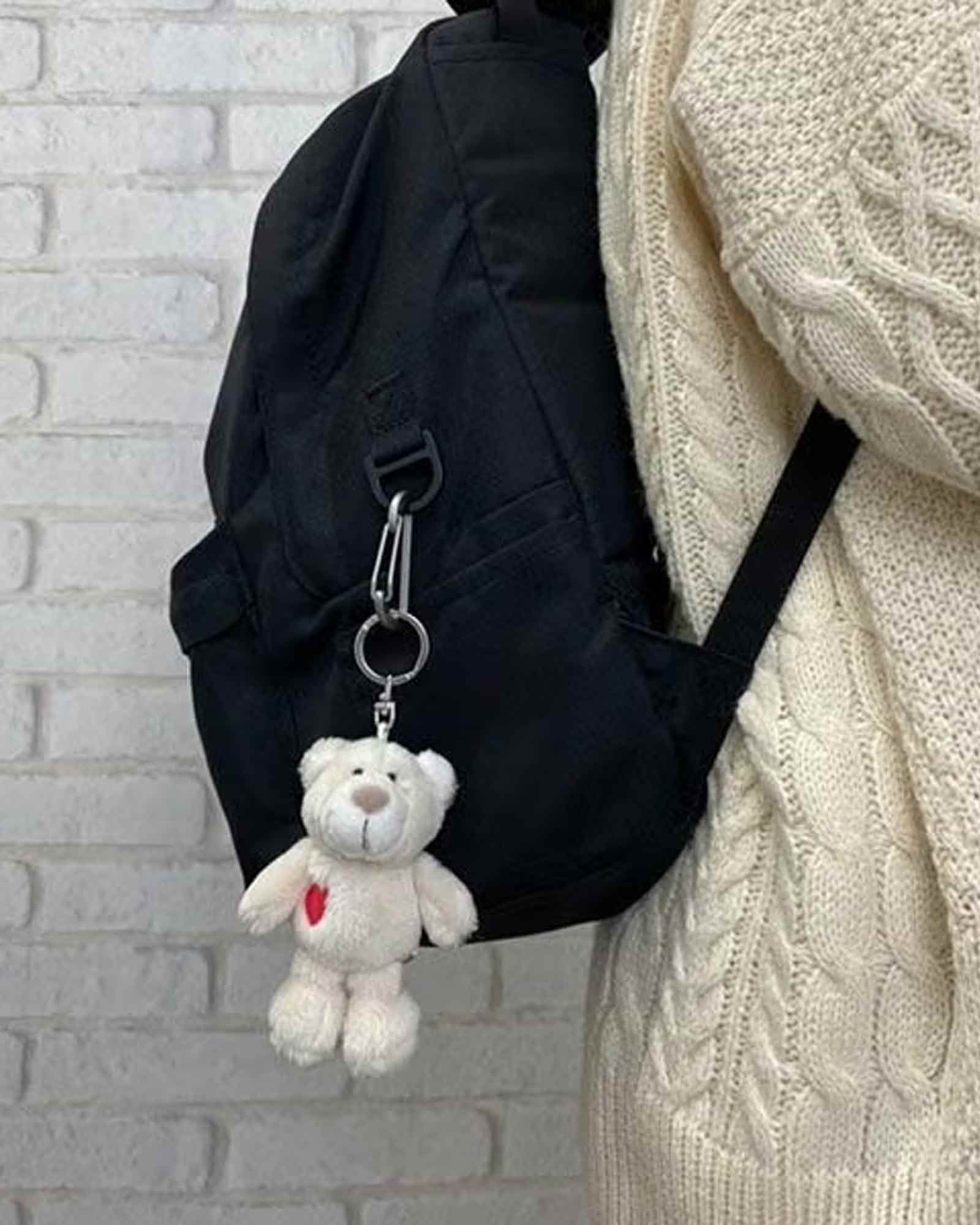 NICI・ニキ - グッズ BB ラブベア 10㎝/WH / MULTI