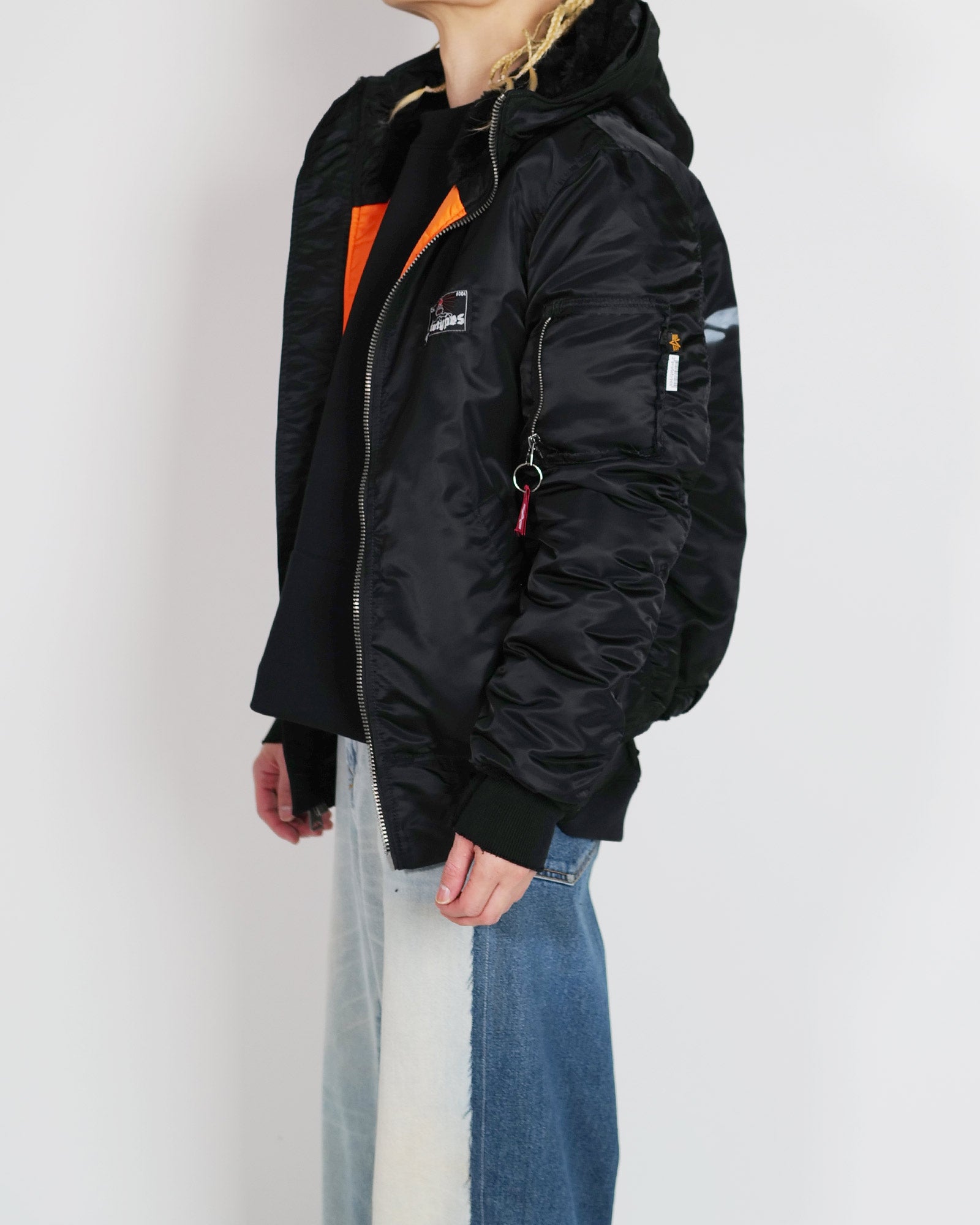 PROTOTYPES・プロトタイプス - ジャケット FIXED HOOD BOMBER / BLACK