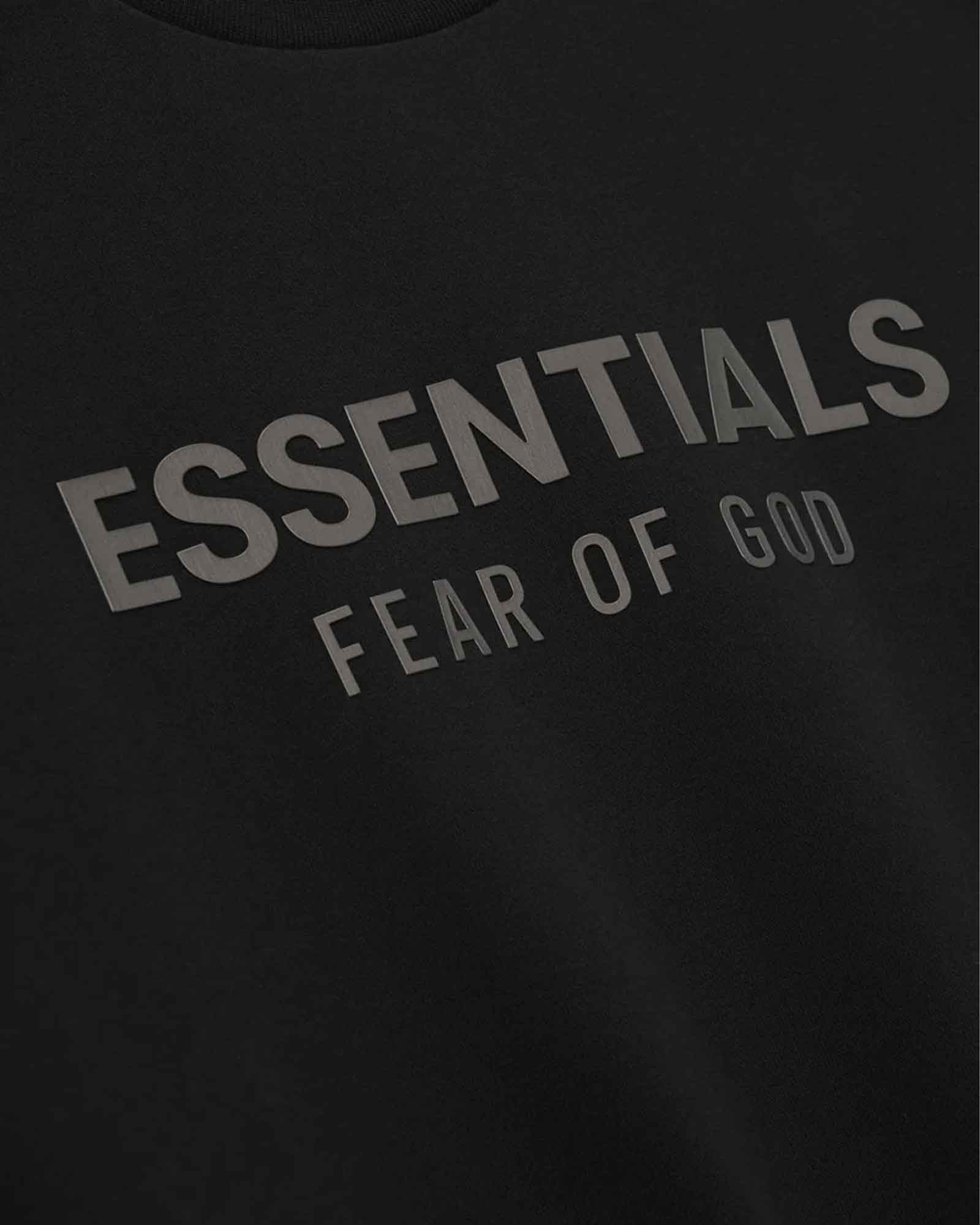 ESSENTIALS・エッセンシャルズ - パーカー・フーディ CLASSIC FIT FLEECE HOODIE  / JET BLACK