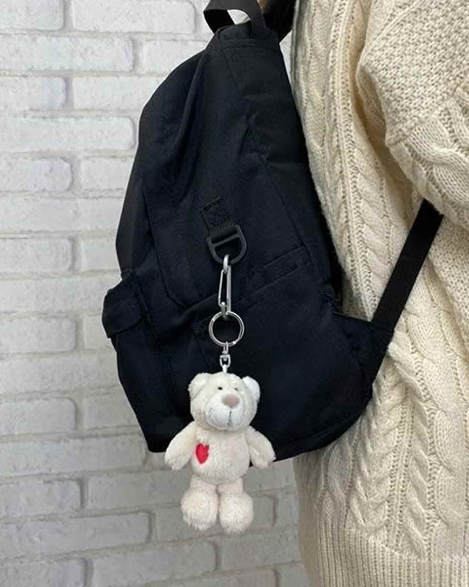 NICI・ニキ - グッズ BB ラブベア 10㎝/WH / MULTI