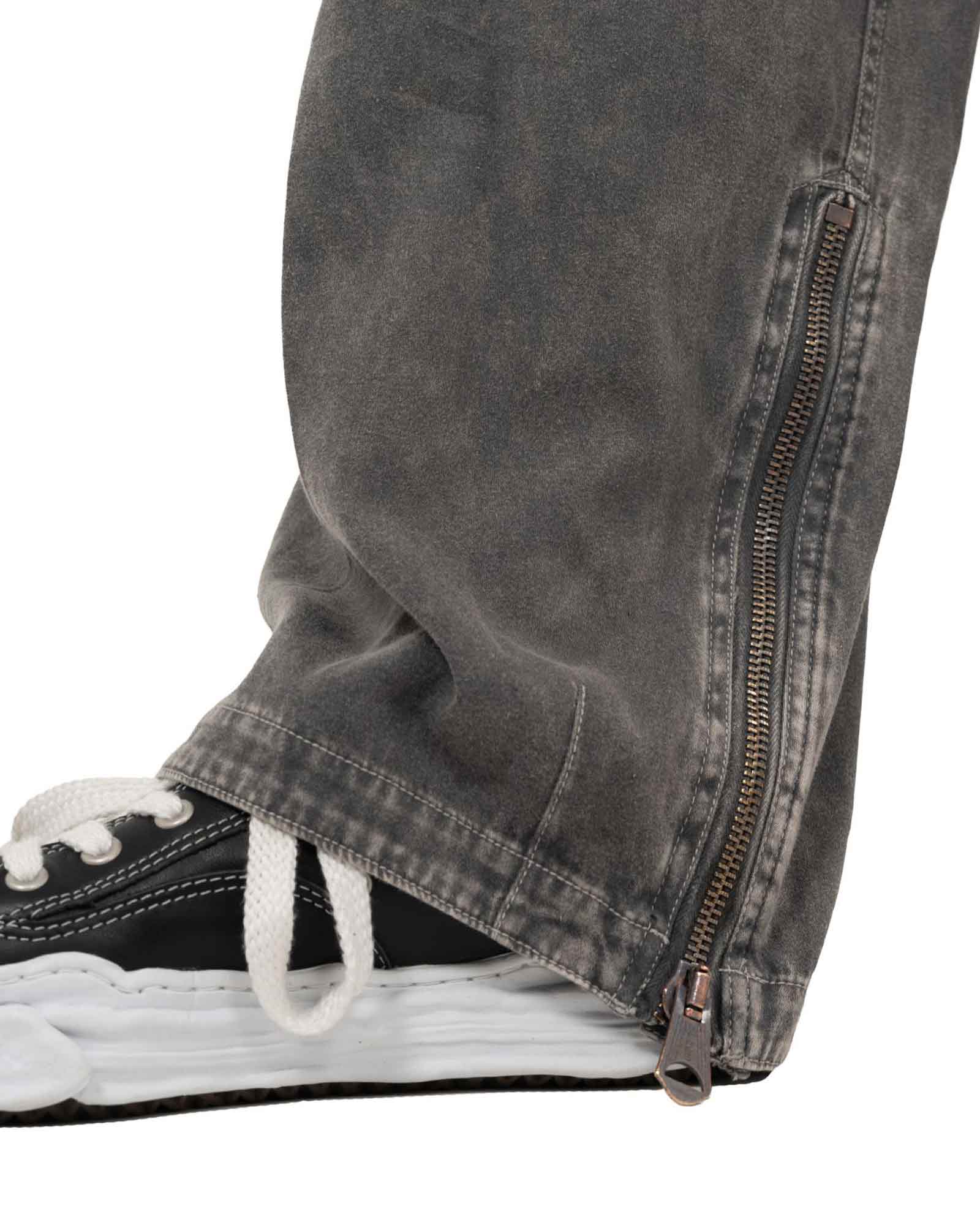 MIHARA YASUHIRO・Yasuhiro Mihara -  DISTRESSED FLIGHT PANTS / GRAY
