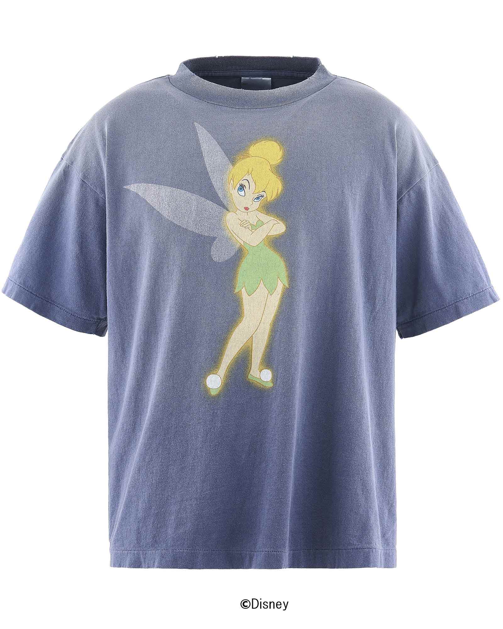 DSN_SS T-SHIRT/TINKER BELL / NAVY