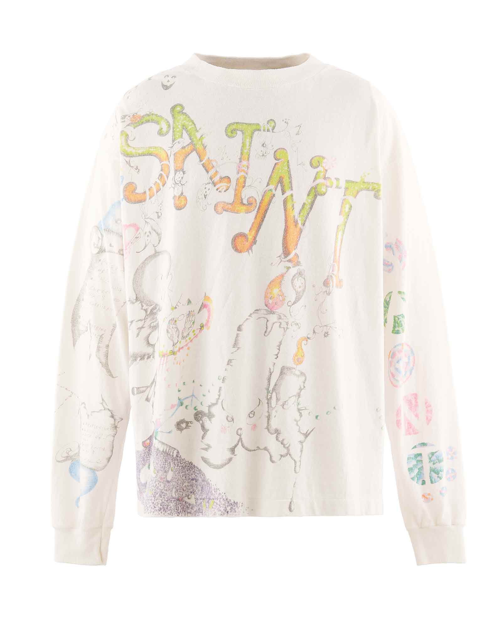 COCO_LS T-SHIRT/COCO / WHITE