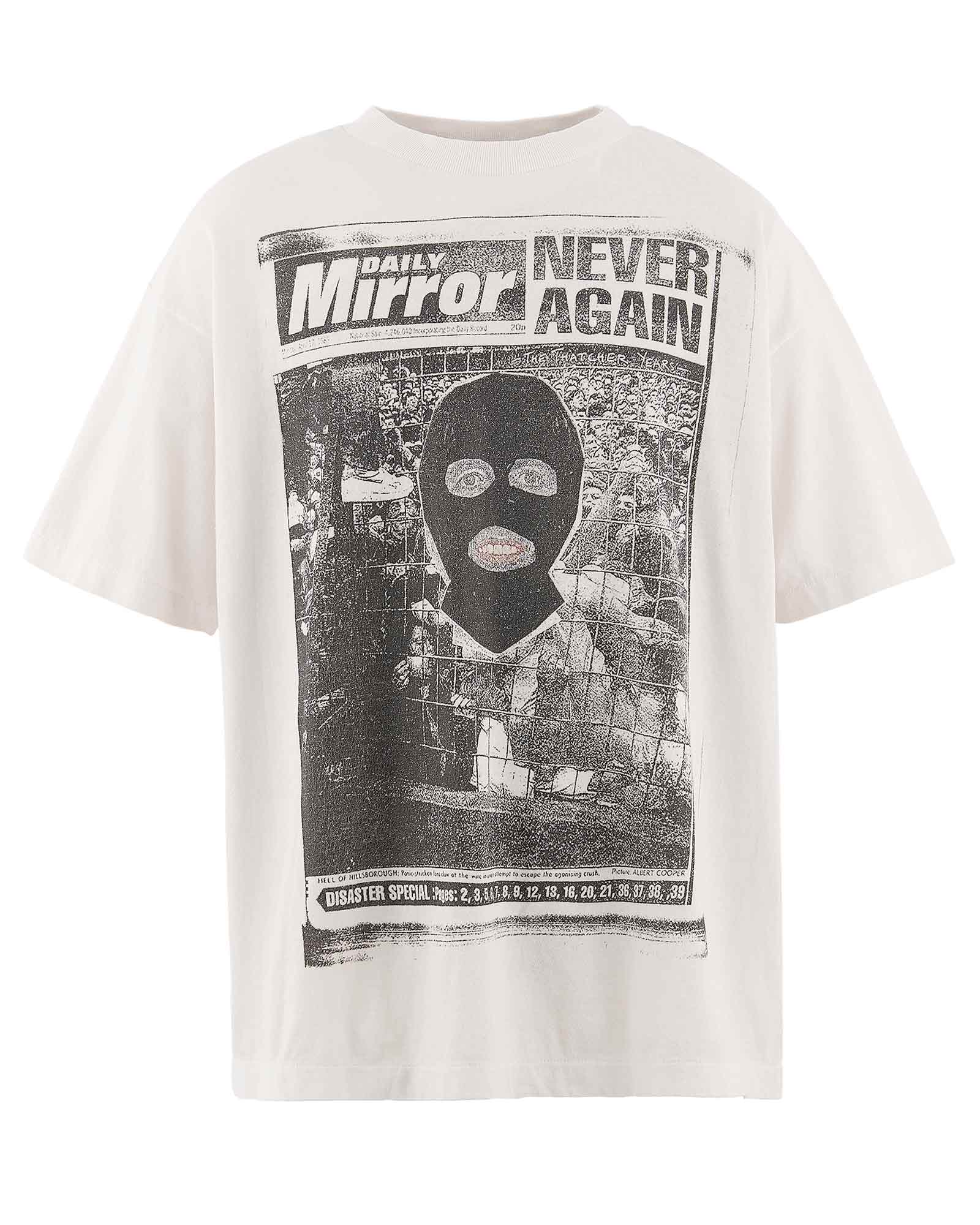 JR_SS T-SHIRT/MASK / WHITE