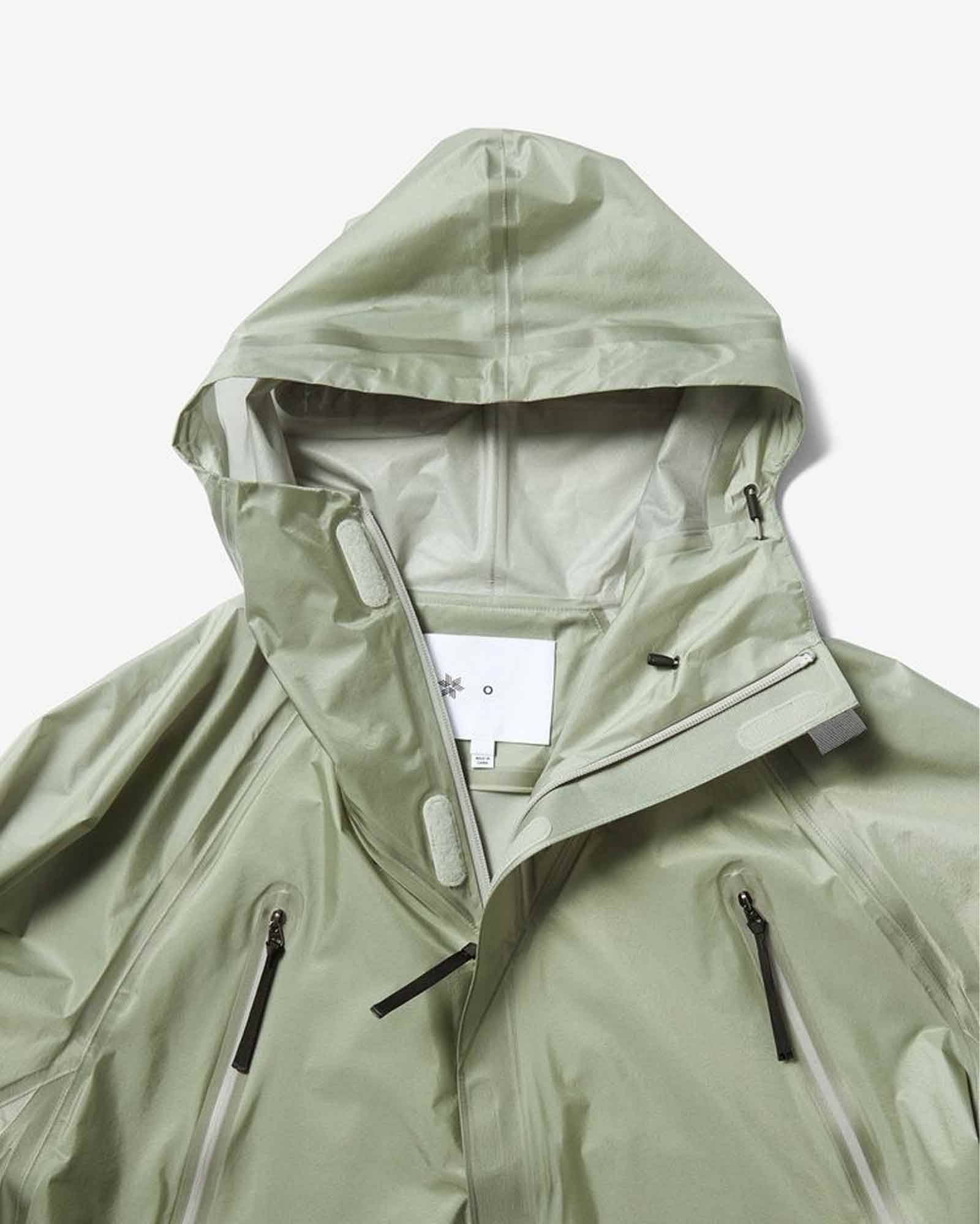 Goldwin 0・ゴールドウイン ゼロ - ナイロンジャケット 3L TRIANGULUM JACKET / BLACK IRON