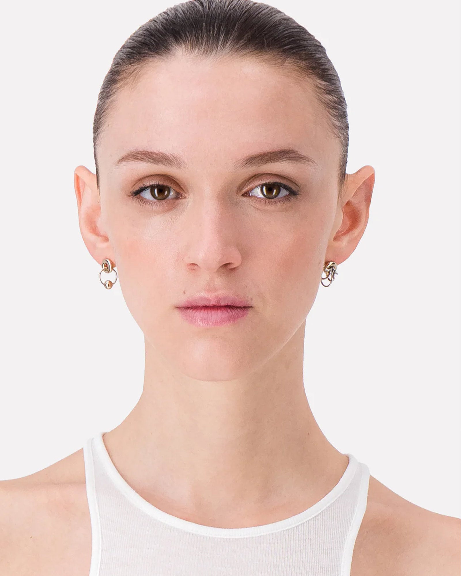 JUSTINE CLENQUET・ジュスティーヌ・クランケ -  AVA EARRINGS / MIX