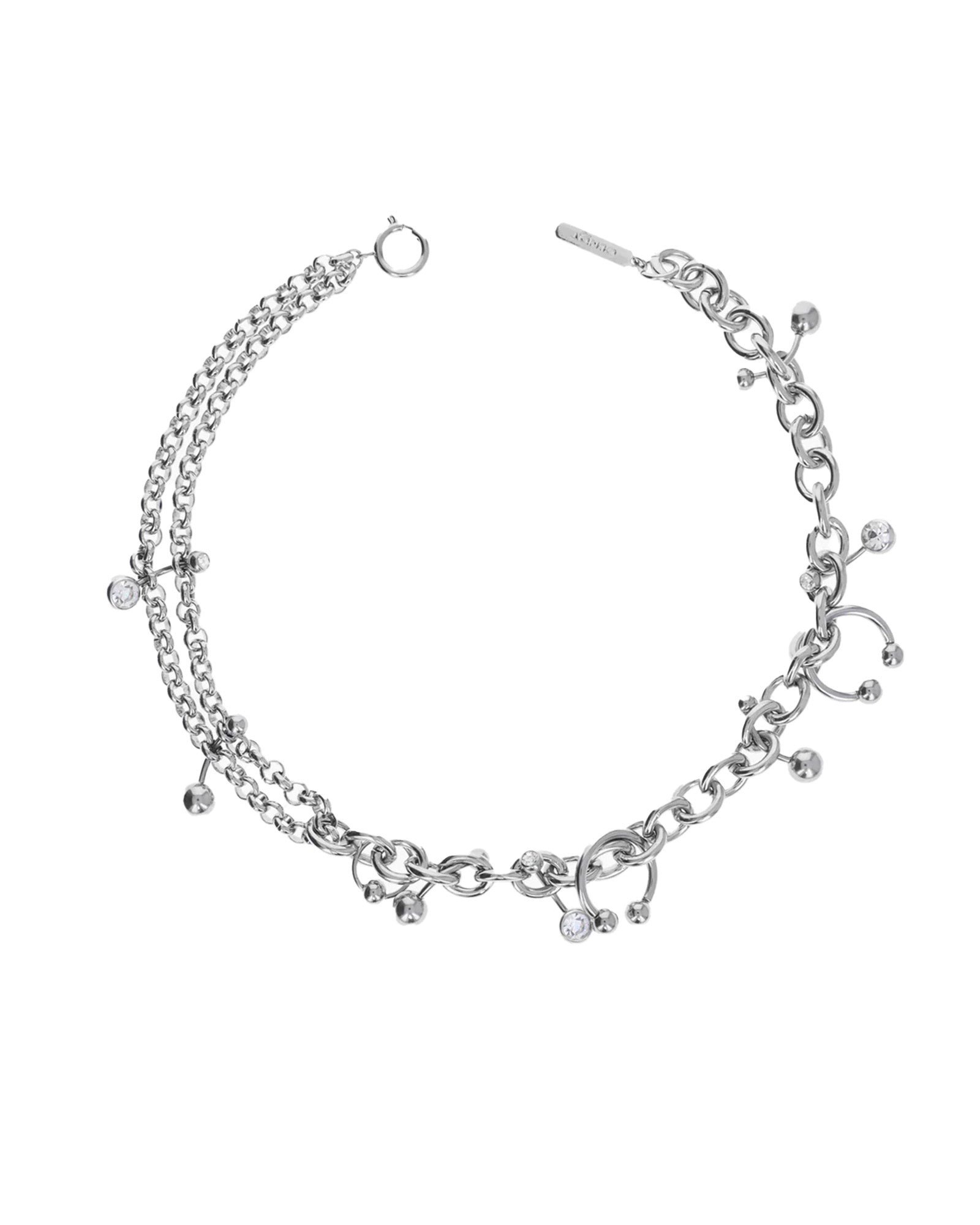 JUSTINE CLENQUET・ジュスティーヌ・クランケ -  HOLLY NECKLA / PALLADIUM