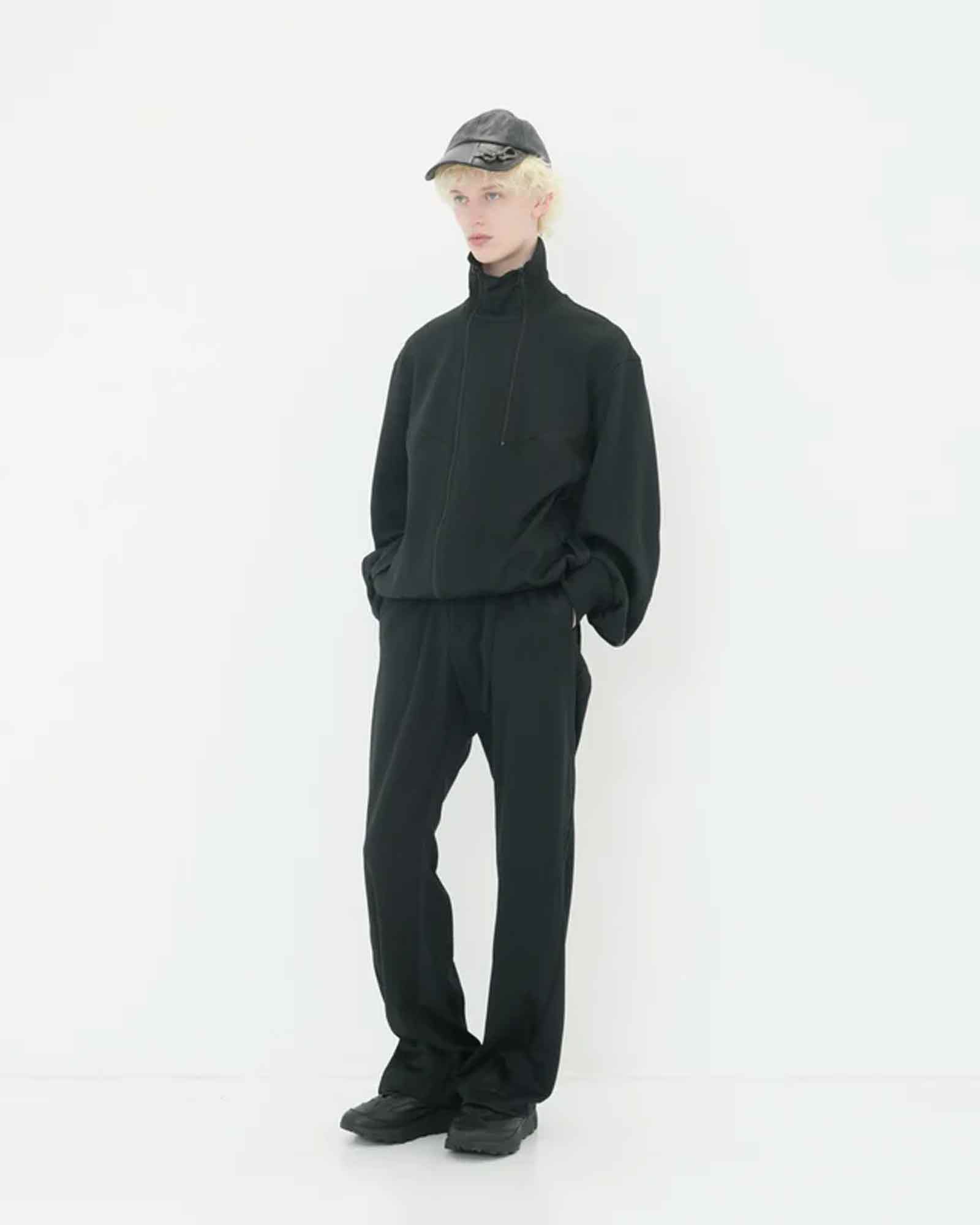 Tamme・Tam -  JERSEY TRACK BLOUSON / BLACK