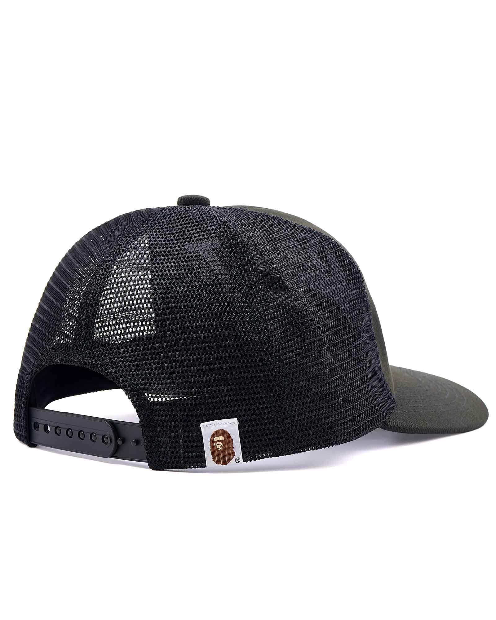 ©SAINT M××××××・セントマイケル - キャップ BAPE_MESH CAP / BLACK